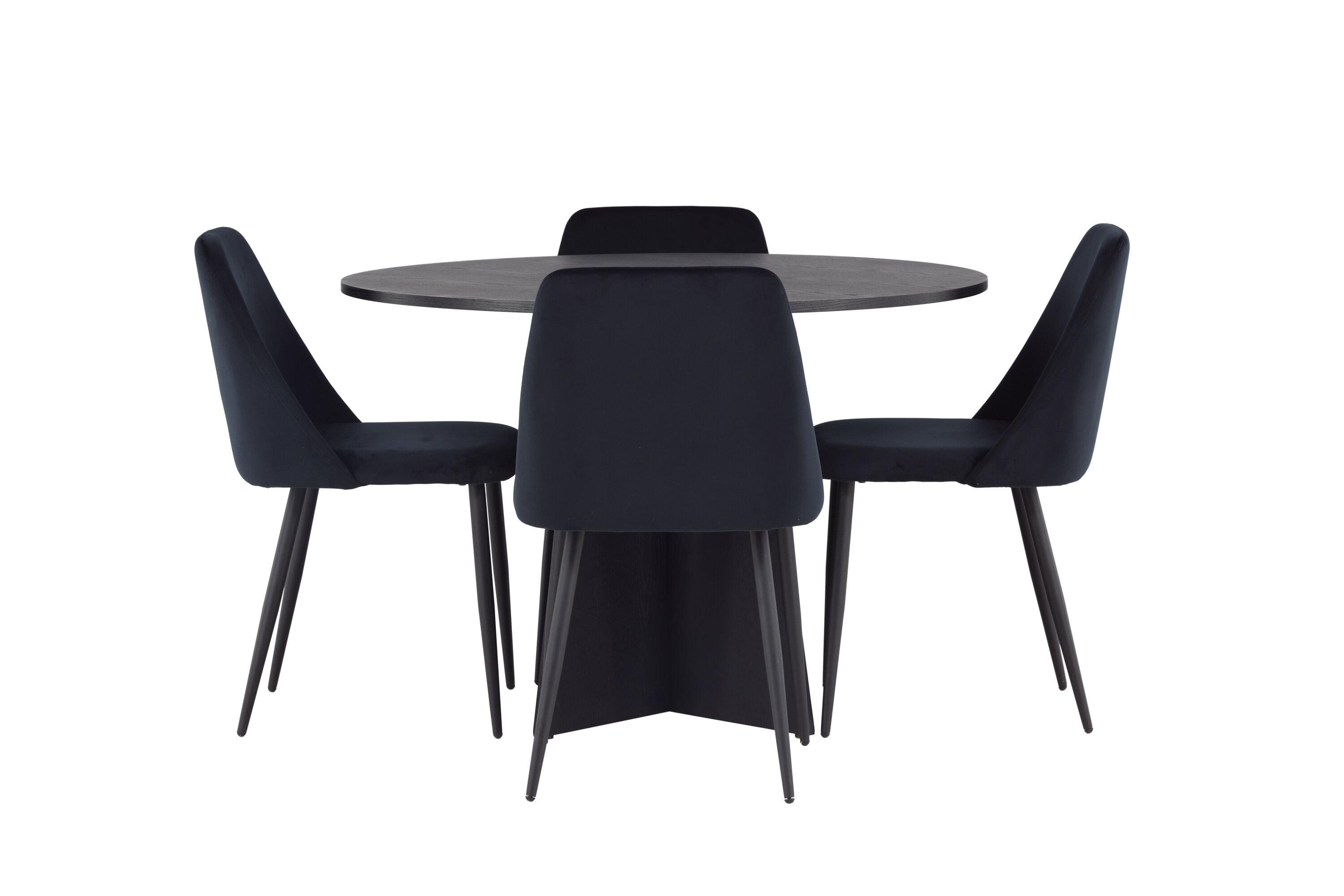 deLOHN Night Kör alakú étkezőgarnitúra