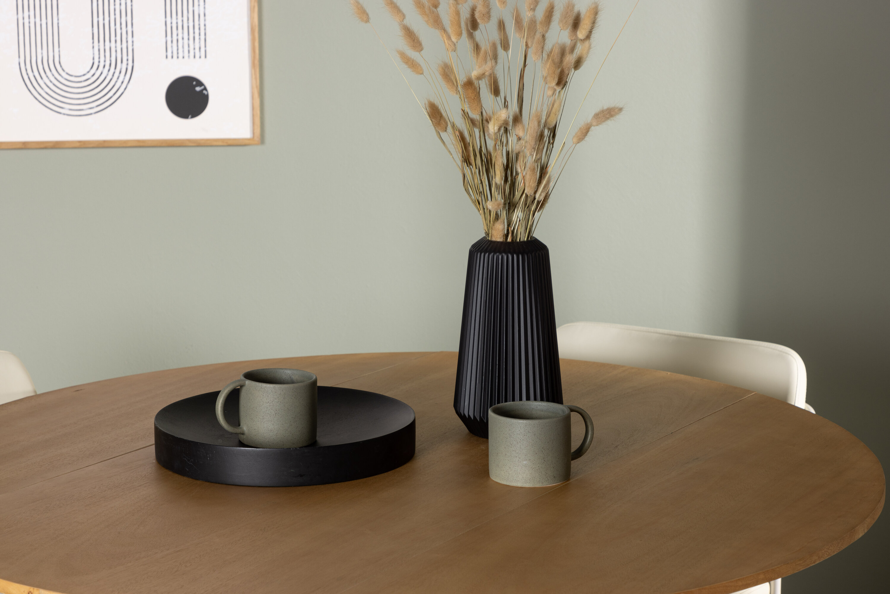 deLOHN Tvist Kör alakú étkezőgarnitúra