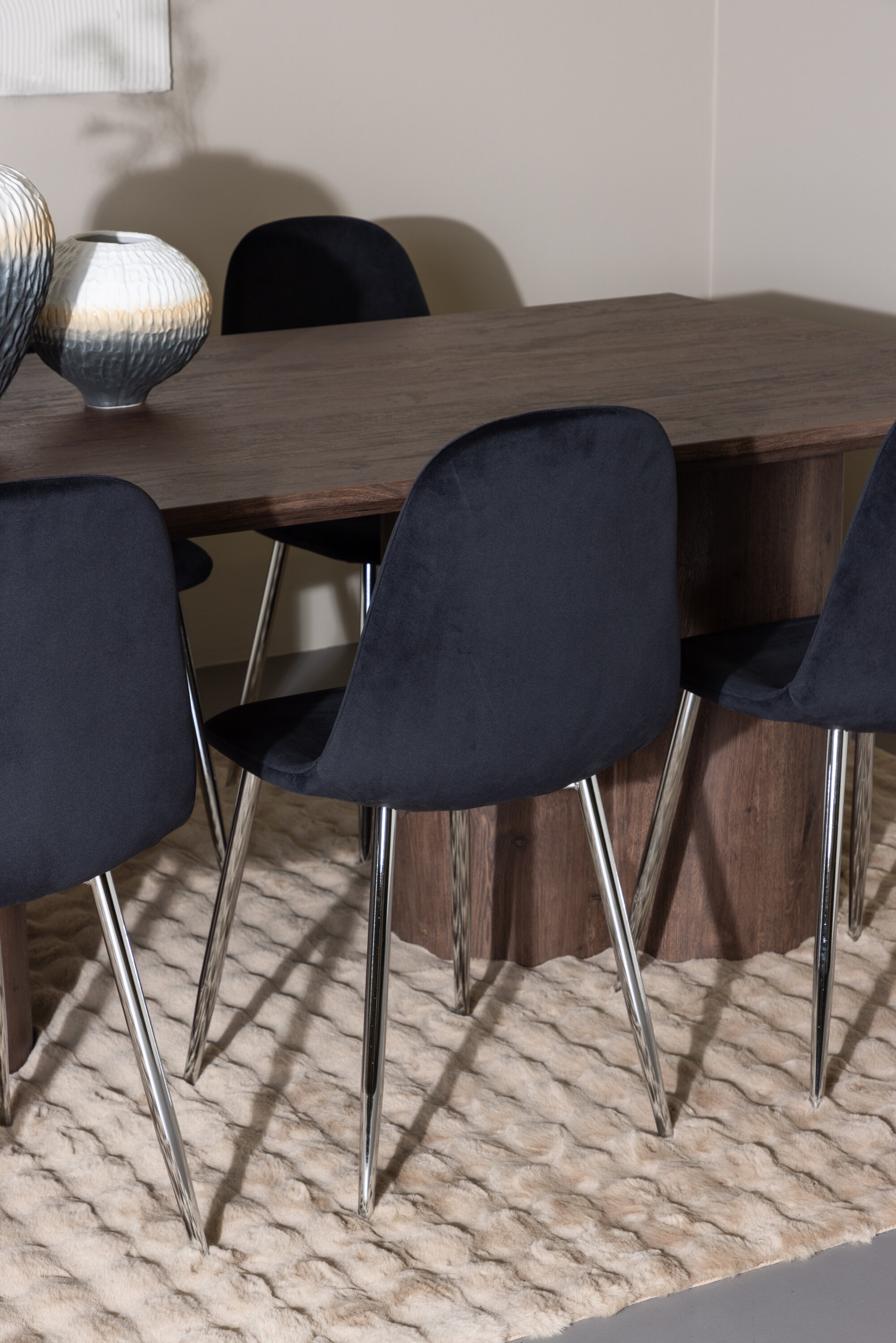 deLOHN Olivia, Polar Téglalap alakú étkezőgarnitúra