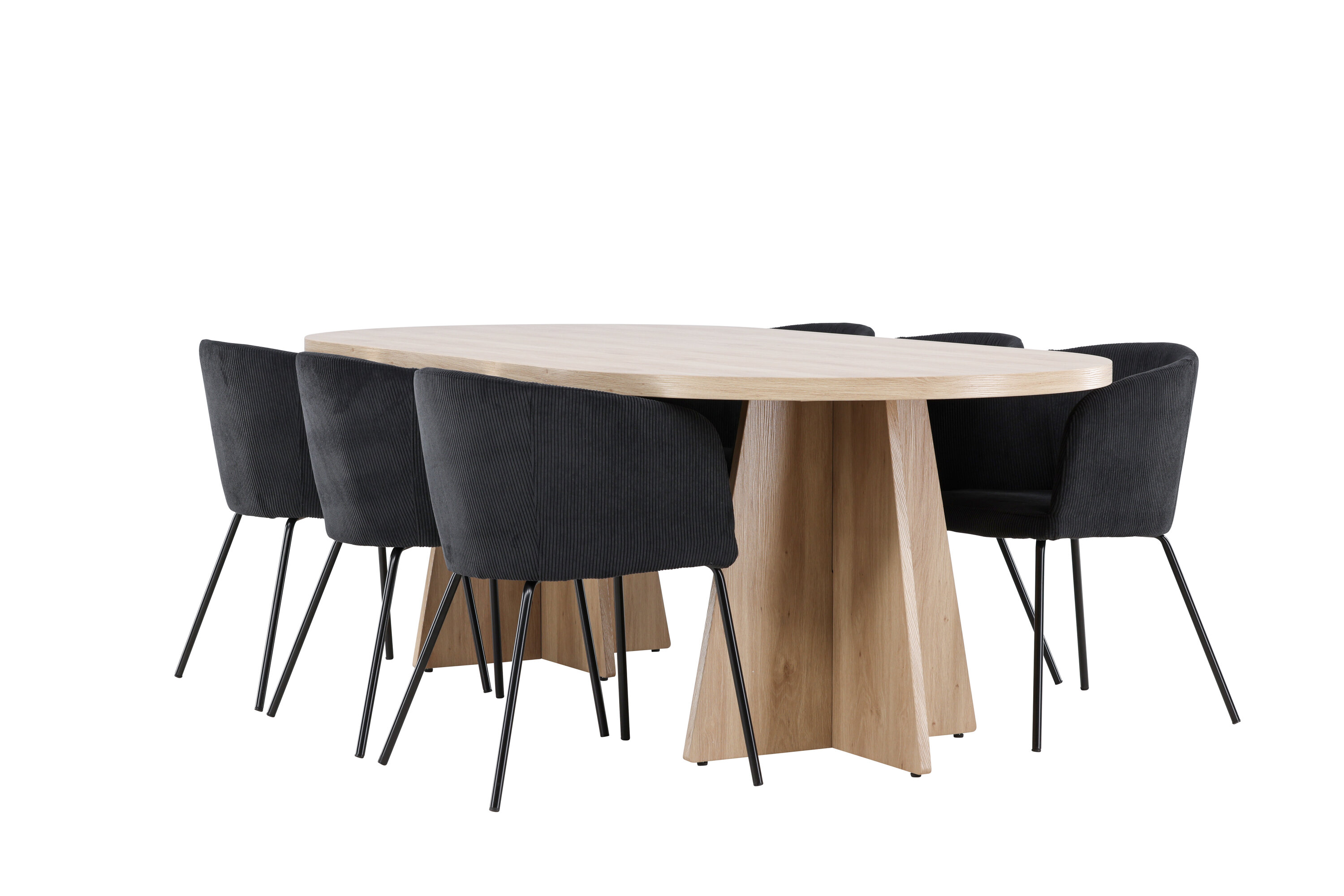 deLOHN Bootcut, Berit Ovális étkezőgarnitúra