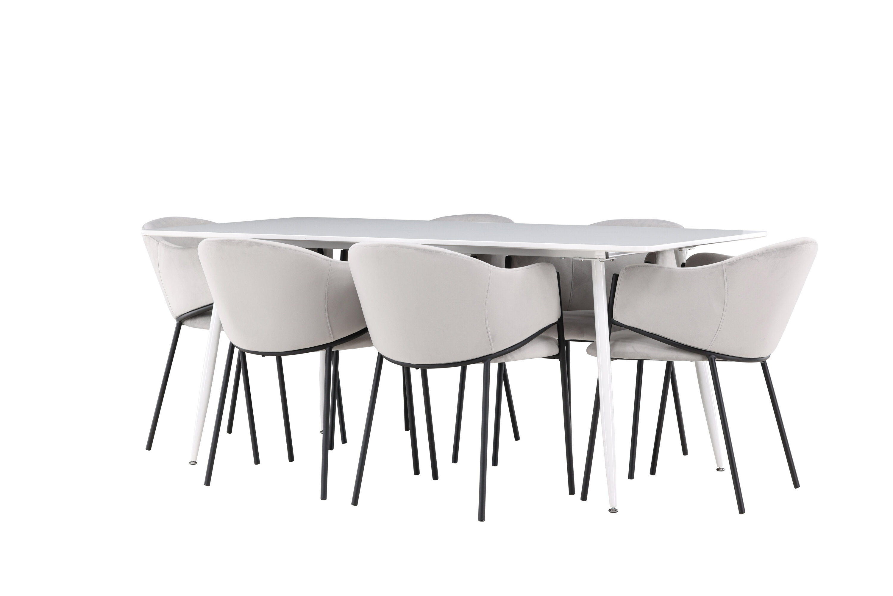 deLOHN Silar, Evelina Téglalap alakú étkezőgarnitúra