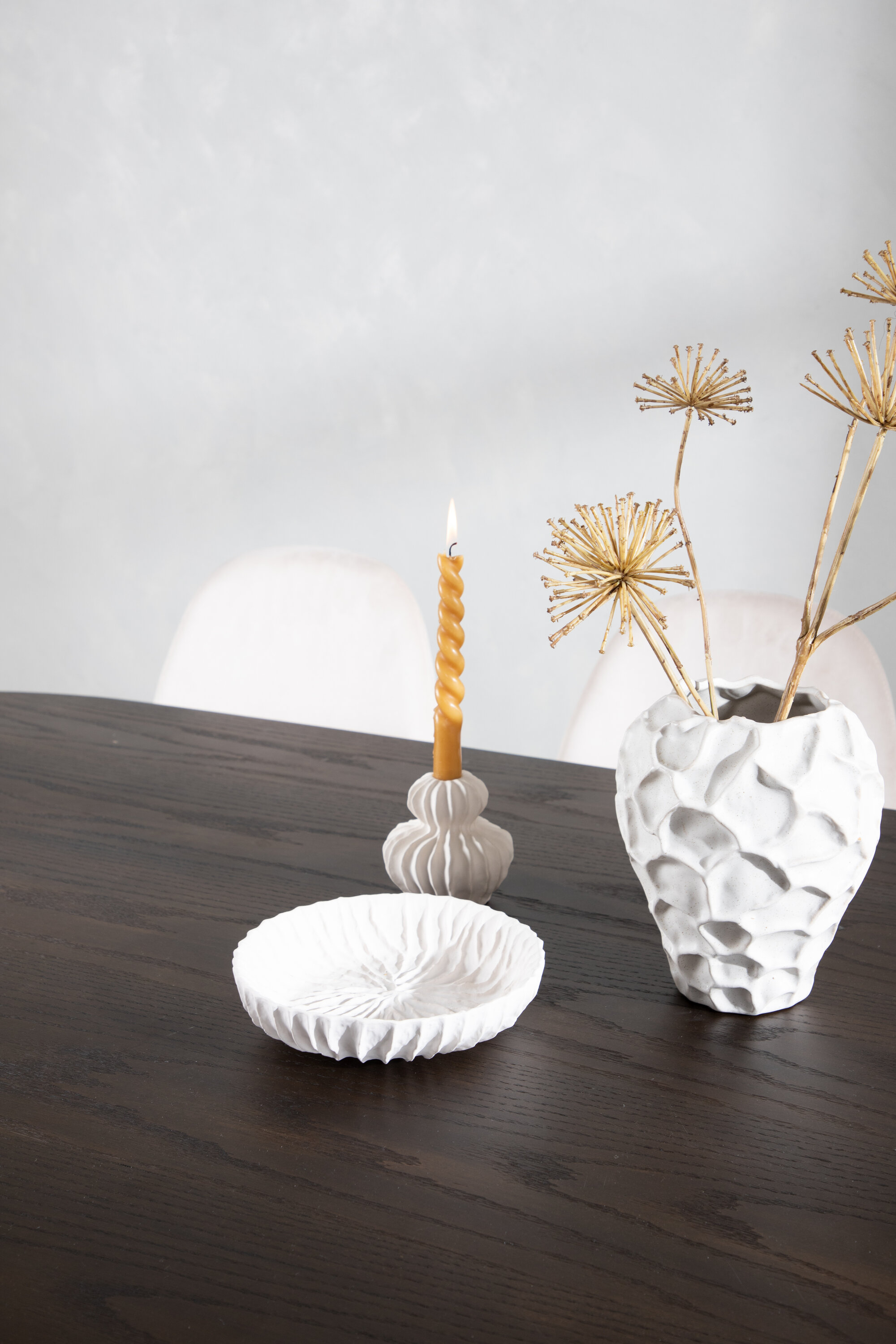 deLOHN Stone oval, Polar Ovális étkezőgarnitúra