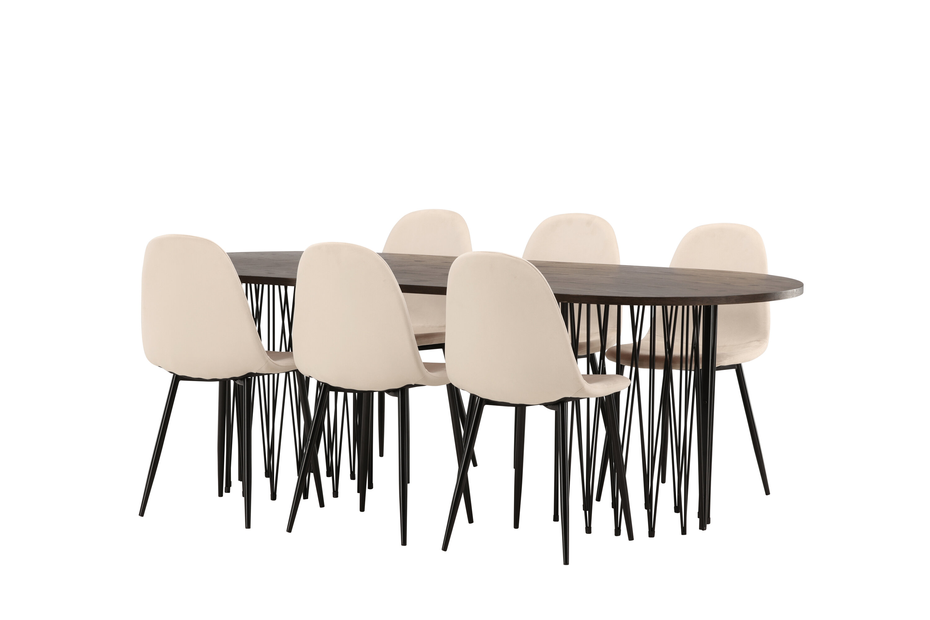 deLOHN Stone oval, Polar Ovális étkezőgarnitúra