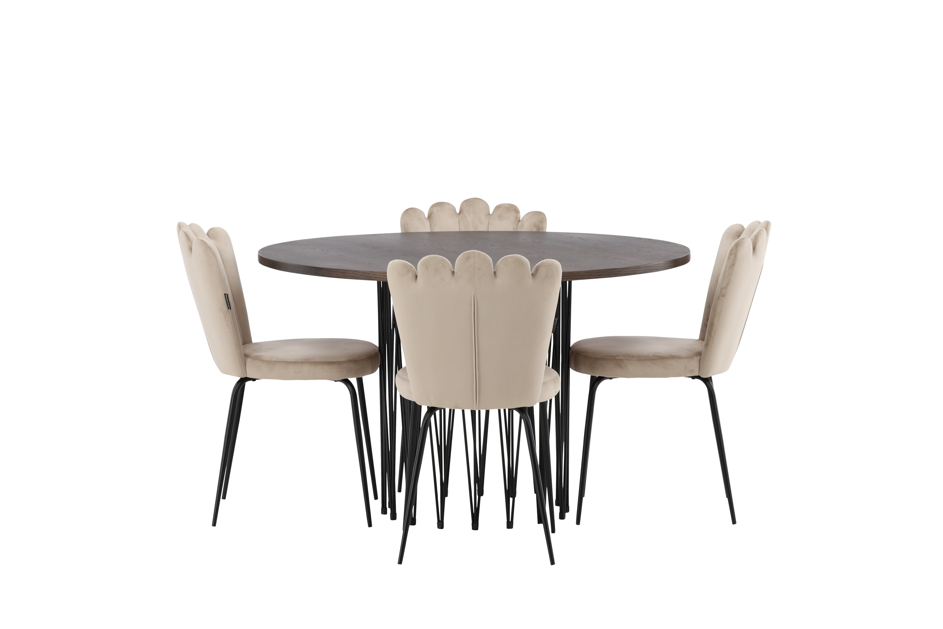 deLOHN Stone round, Limhamn Kör alakú étkezőgarnitúra