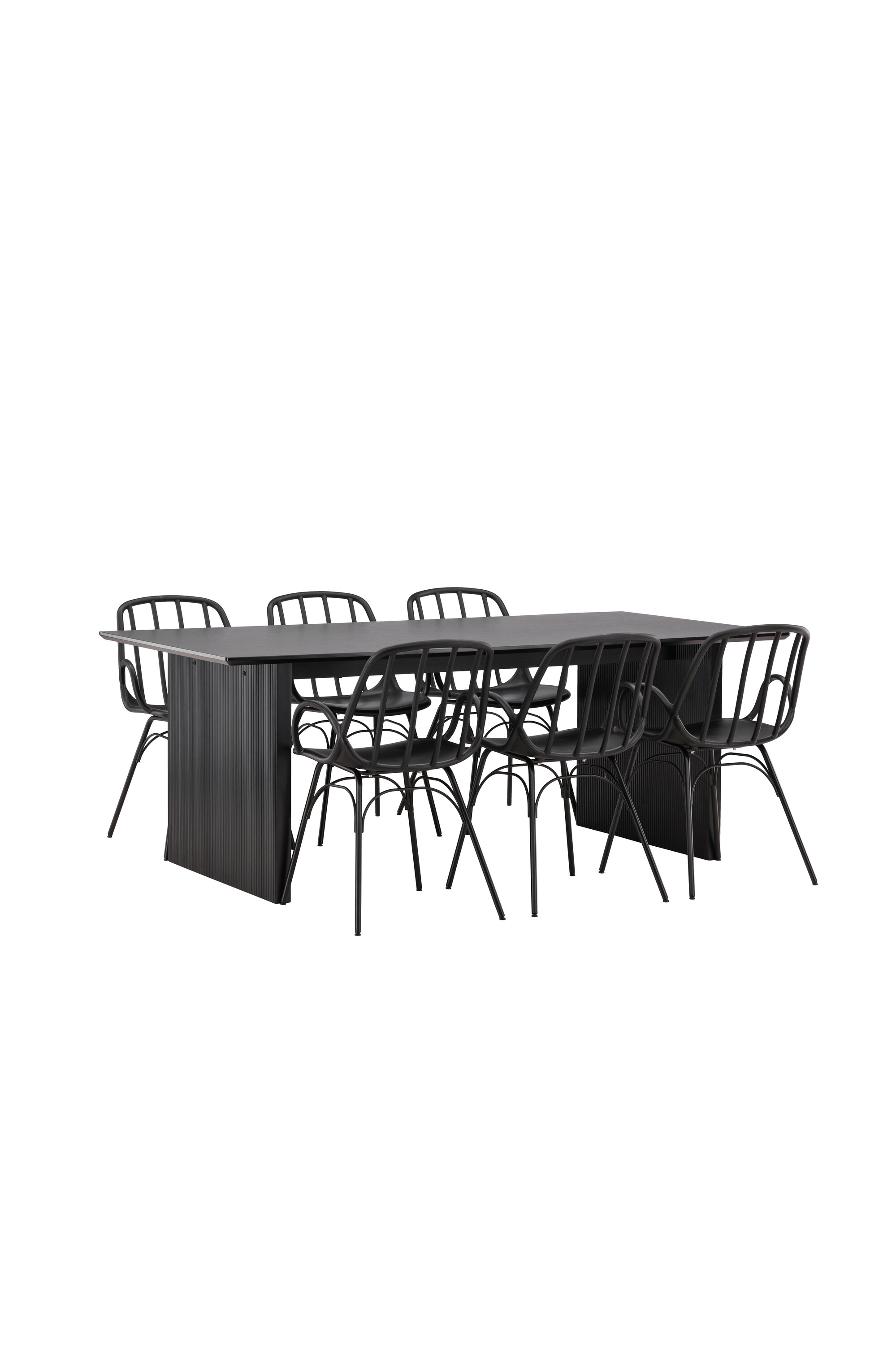 deLOHN Vail, Dyrön Téglalap alakú étkezőgarnitúra