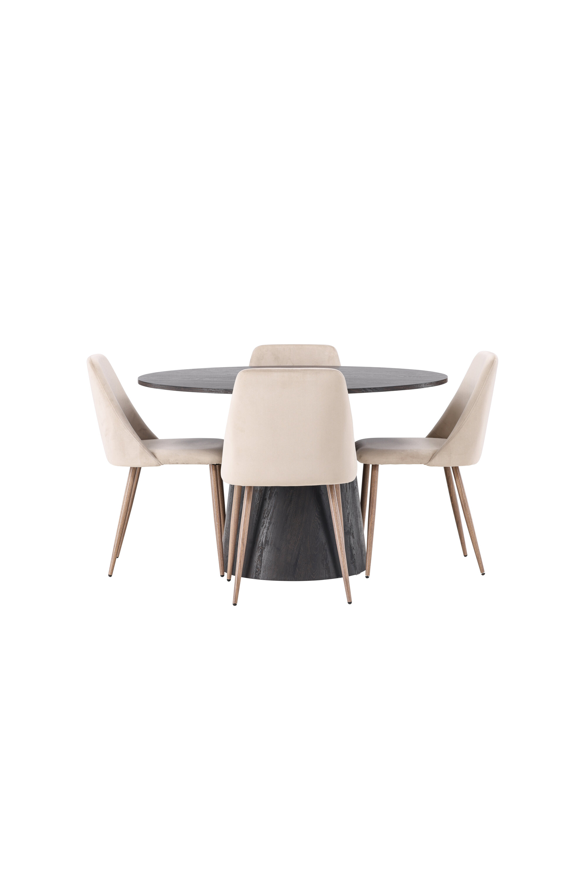 deLOHN Night Kör alakú étkezőgarnitúra