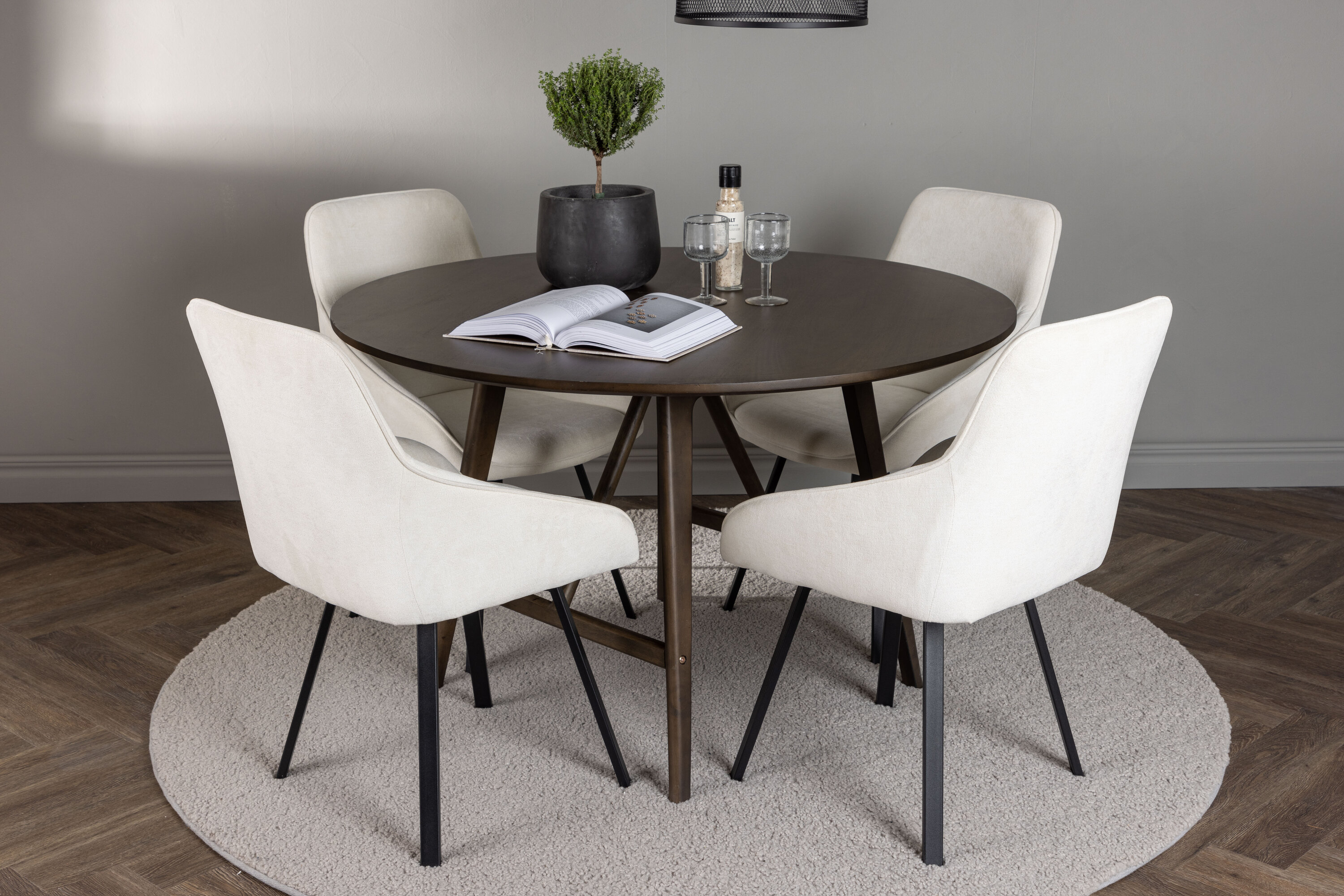 deLOHN Rosie Kör alakú étkezőgarnitúra deLOHN Rosie Kör alakú étkezőgarnitúra