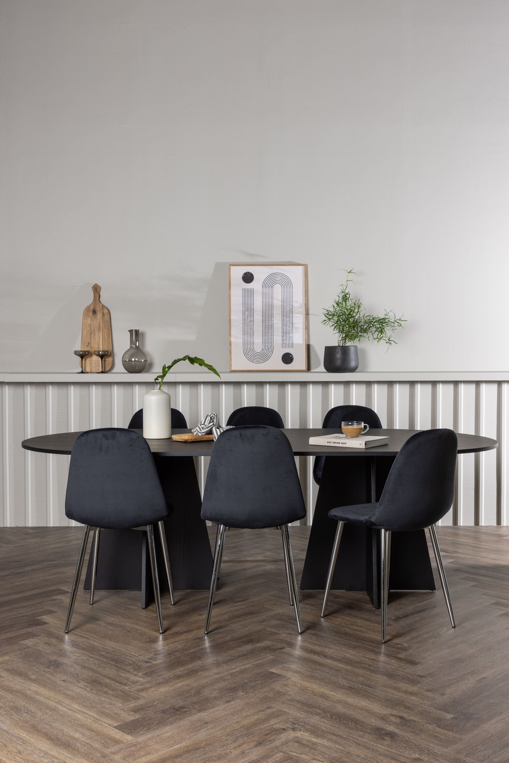 deLOHN Polar Ovális étkezőgarnitúra