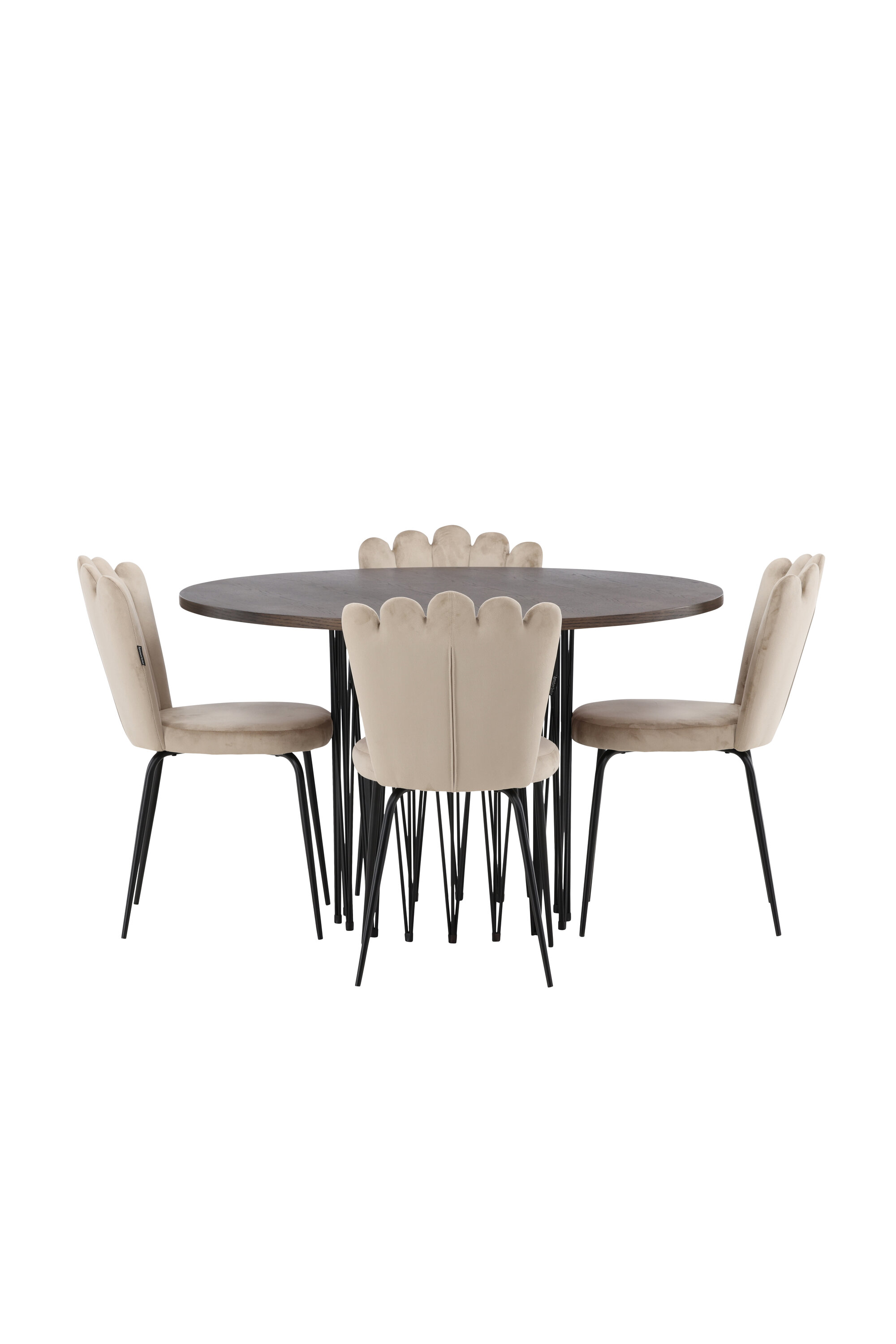 deLOHN Stone round, Limhamn Kör alakú étkezőgarnitúra