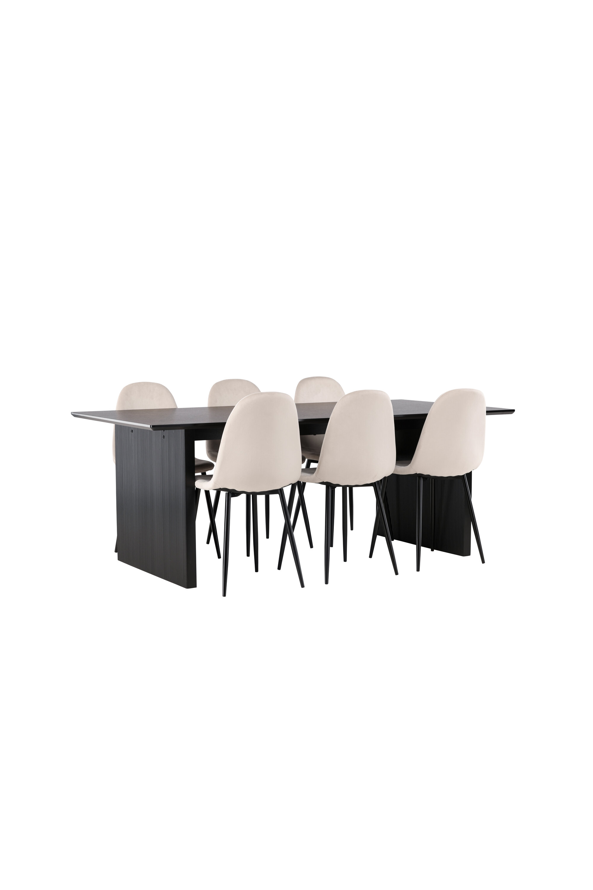 deLOHN Vail, Polar Téglalap alakú étkezőgarnitúra