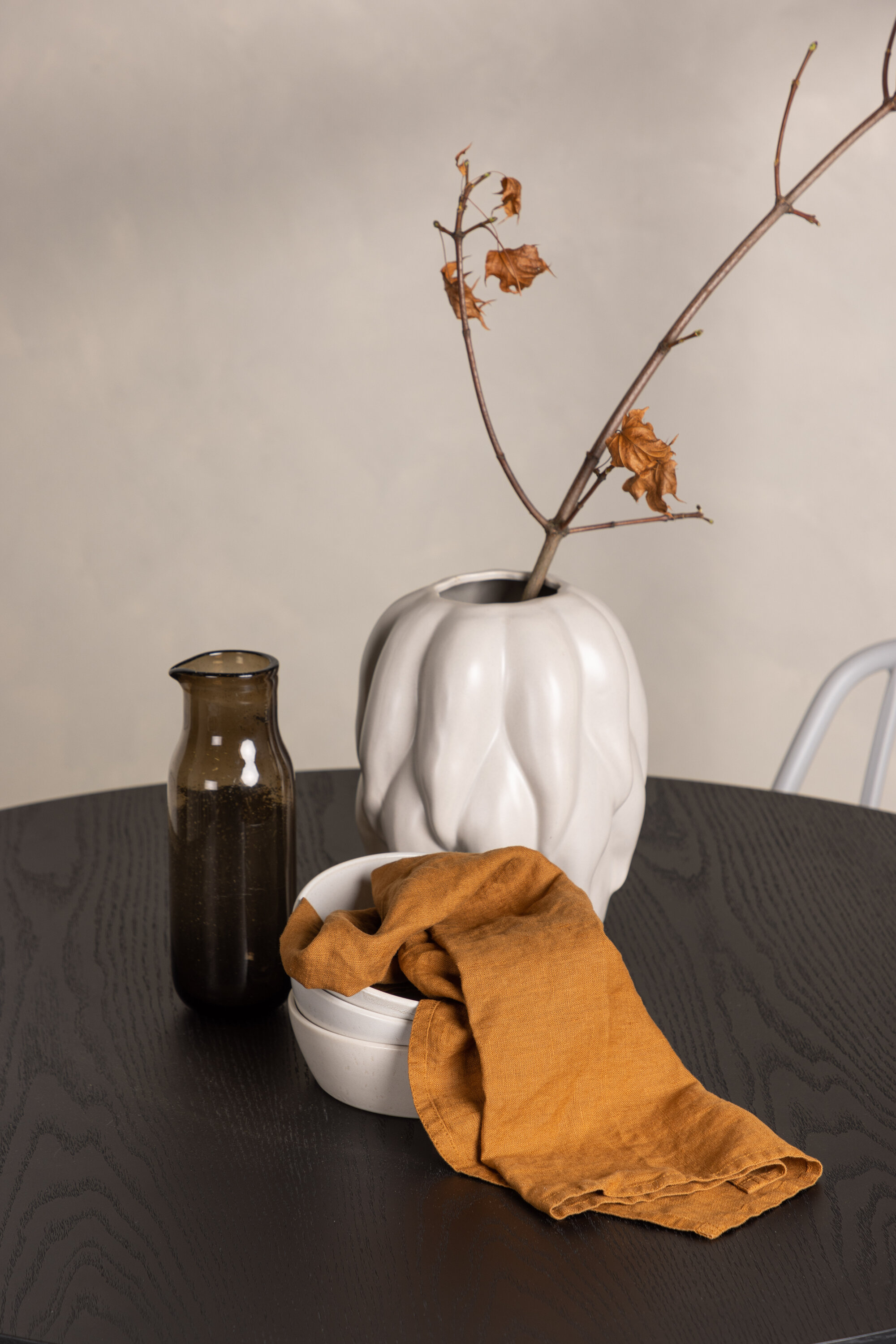 deLOHN Olivia, Dyrön Kör alakú étkezőgarnitúra