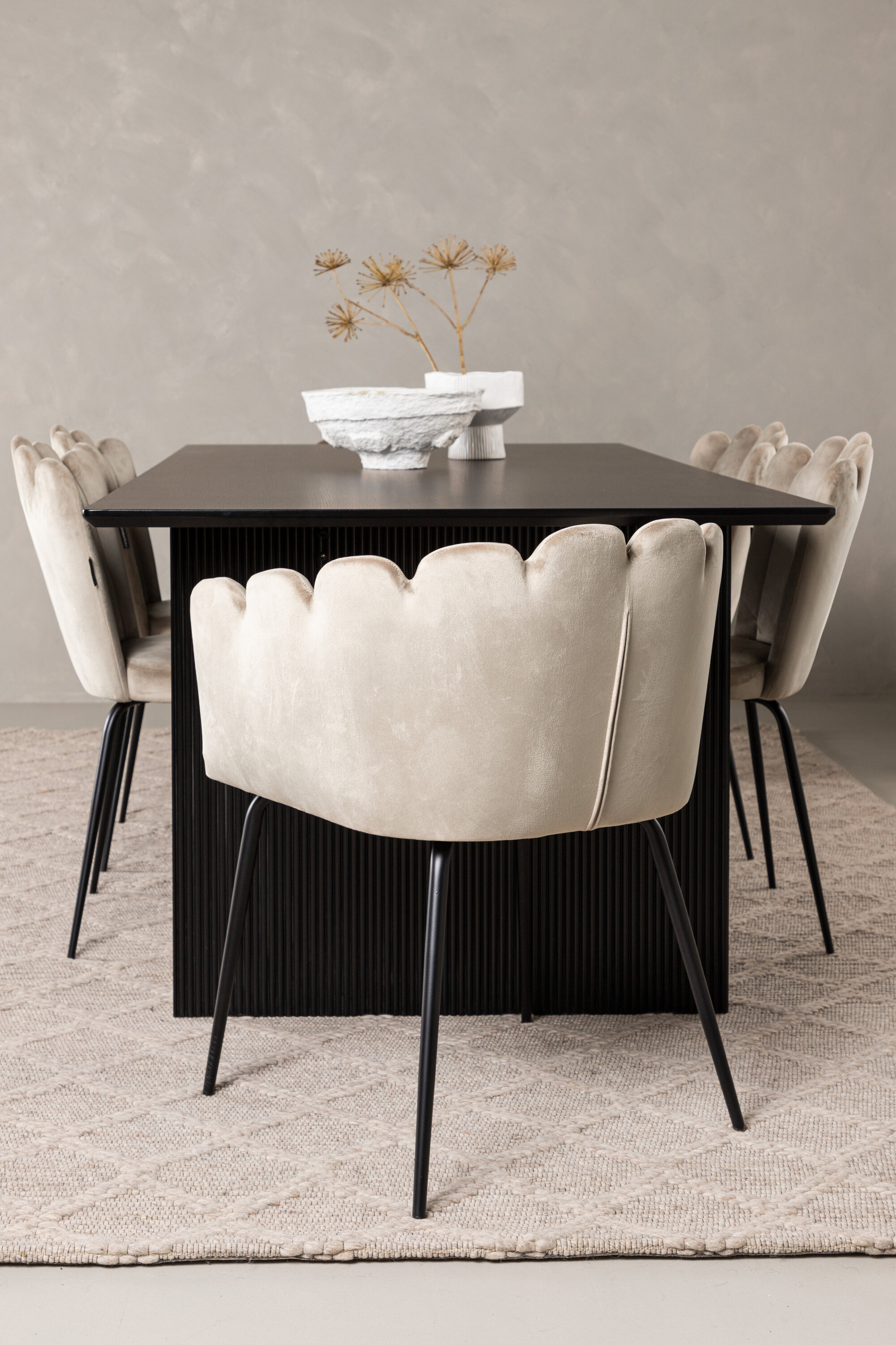 deLOHN Vail, Limhamn Téglalap alakú étkezőgarnitúra