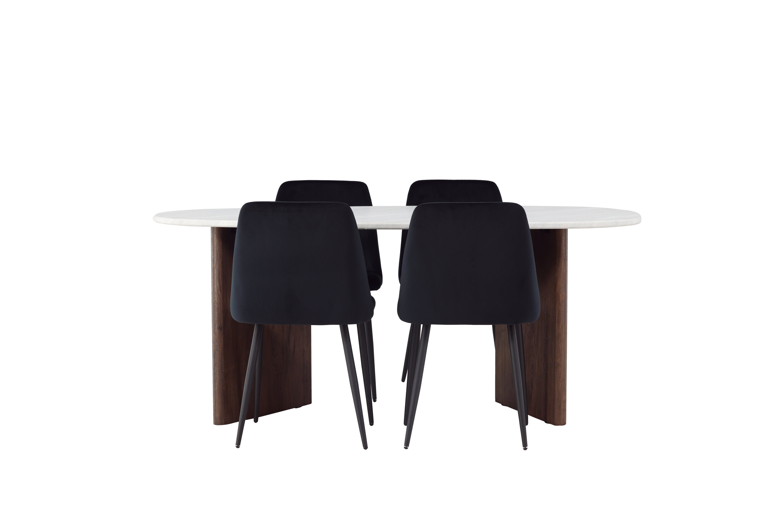 deLOHN Night Ovális étkezőgarnitúra