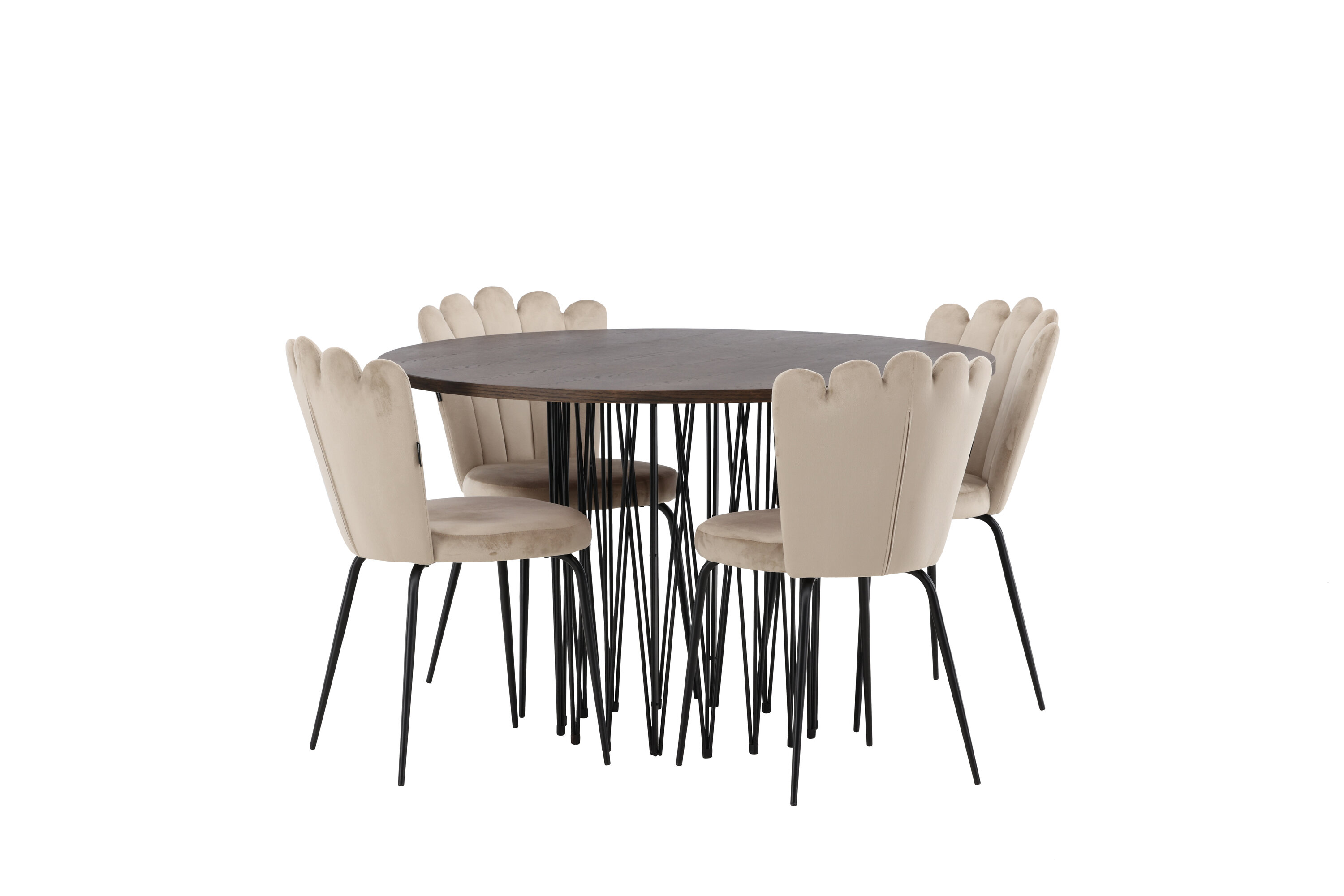 deLOHN Stone round, Limhamn Kör alakú étkezőgarnitúra