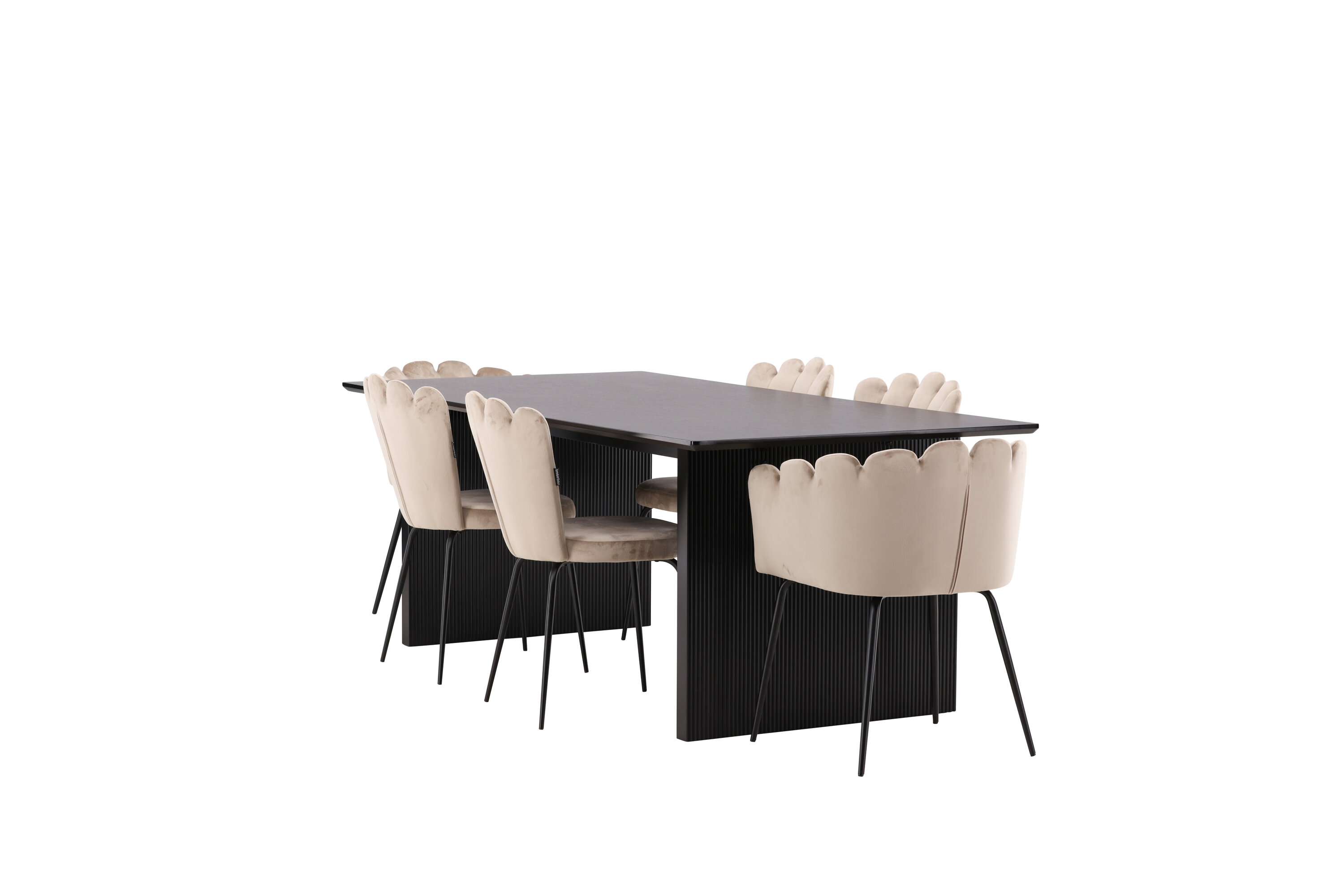 deLOHN Vail, Limhamn Téglalap alakú étkezőgarnitúra