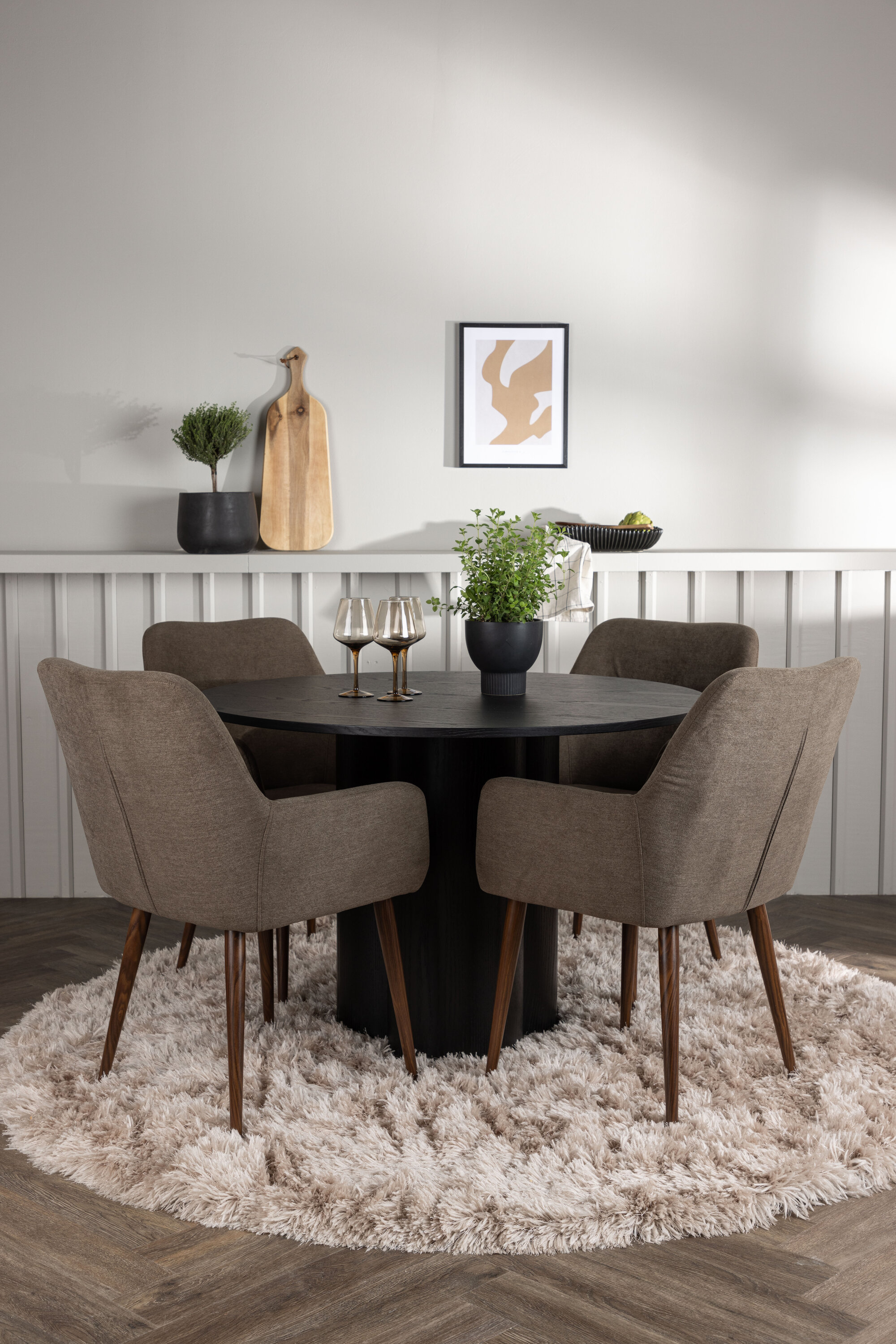 deLOHN Tomorrow Kör alakú étkezőgarnitúra