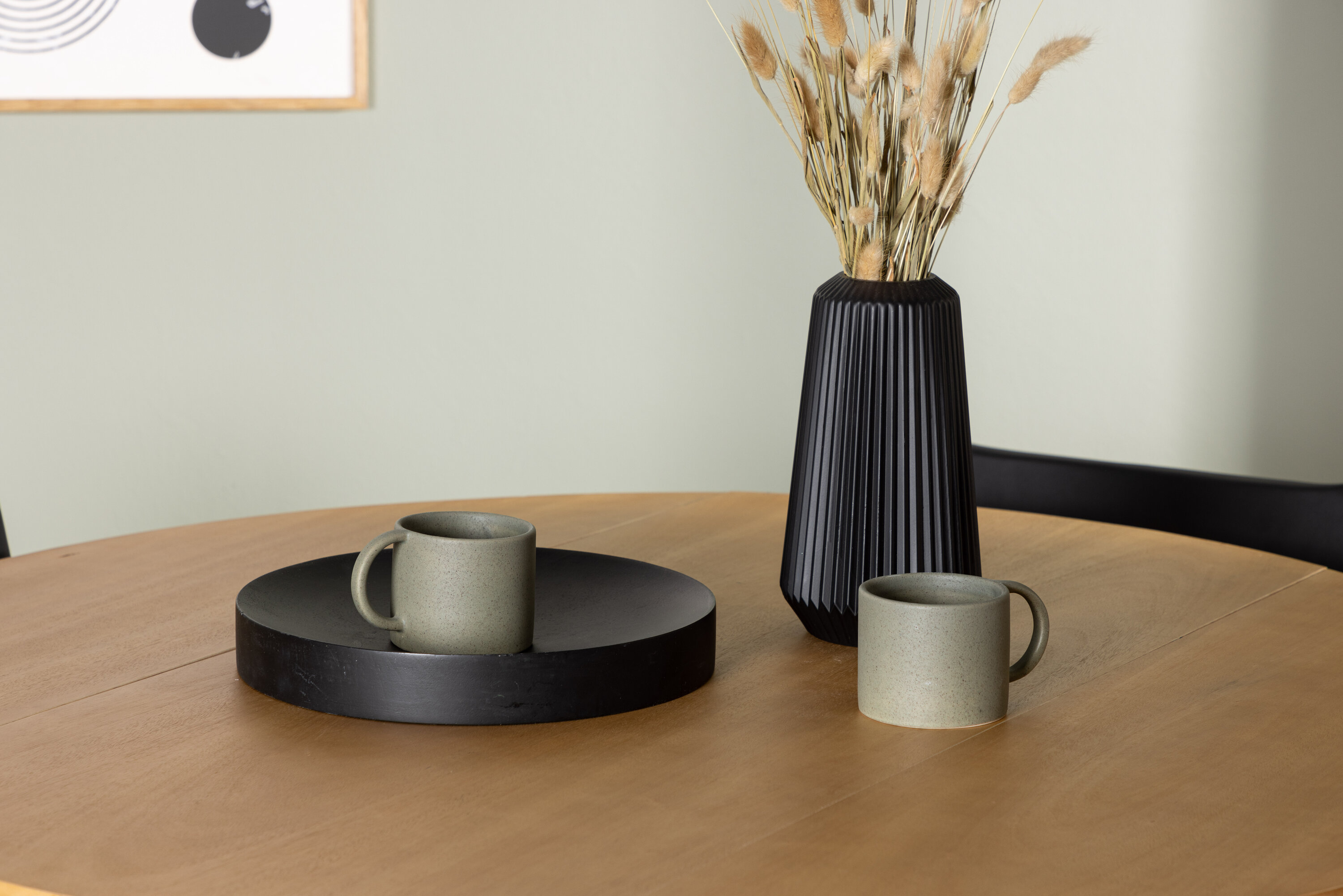 deLOHN Kenth Kör alakú étkezőgarnitúra