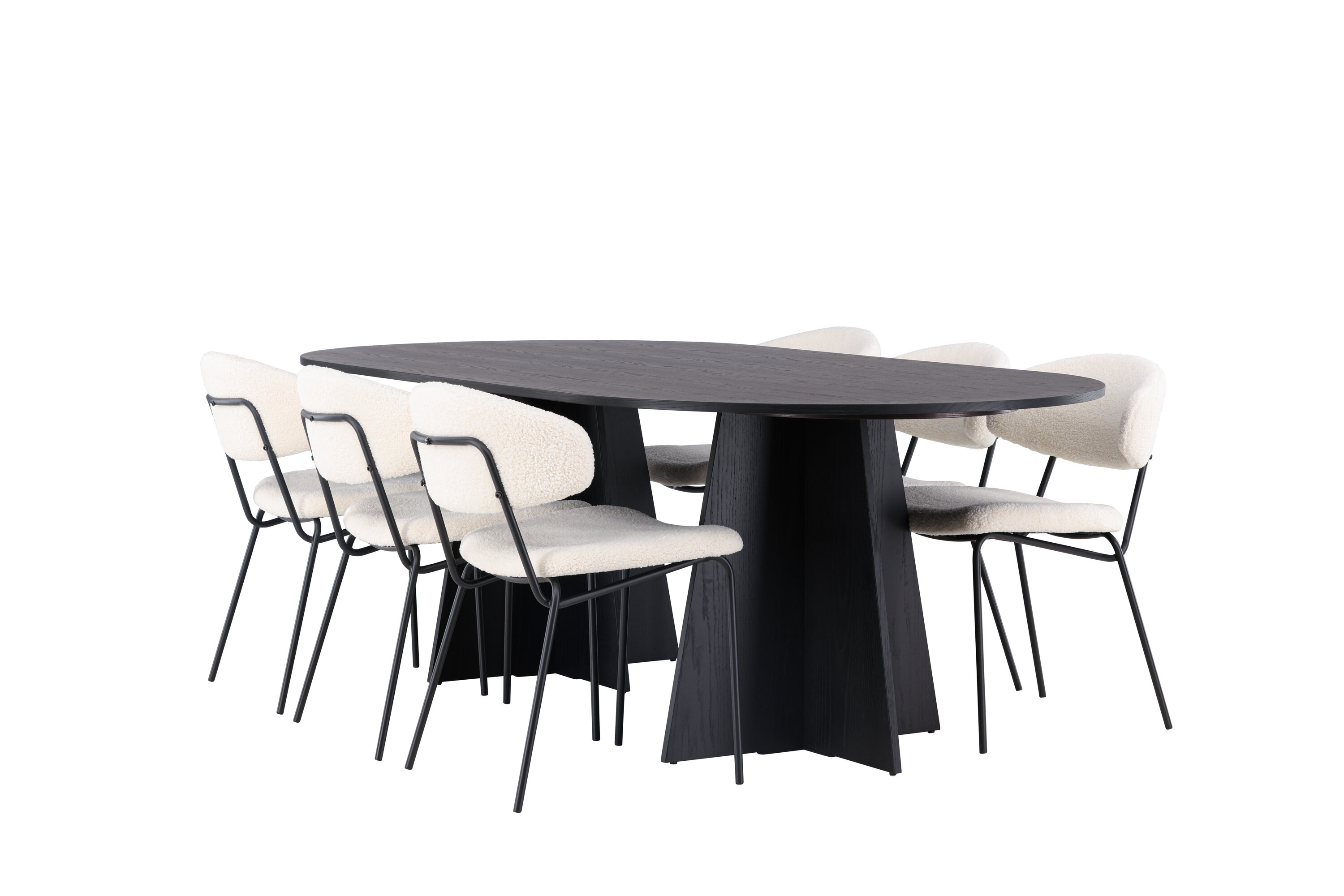 deLOHN Bootcut Oval, Chico Ovális étkezőgarnitúra