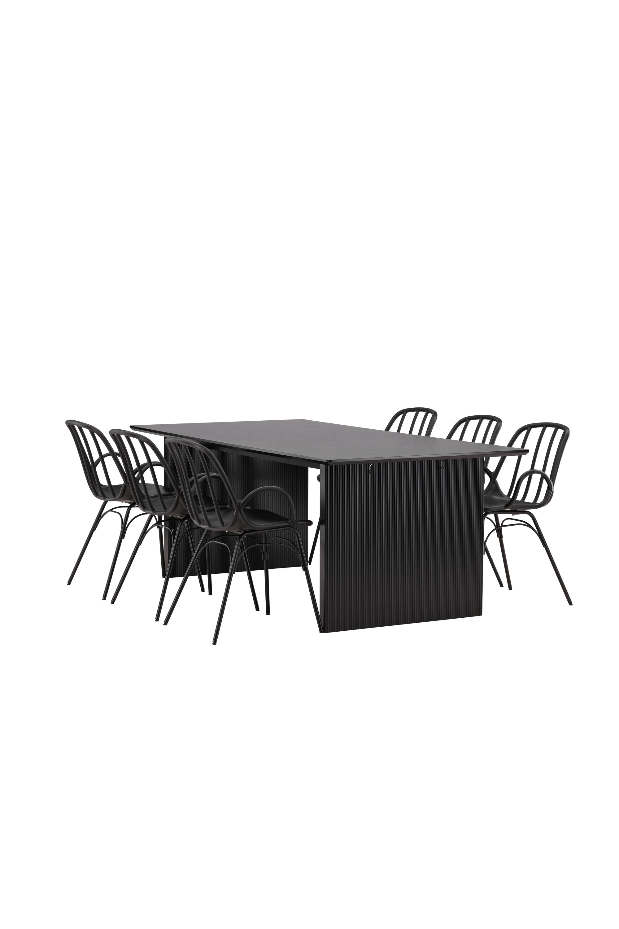 deLOHN Vail, Dyrön Téglalap alakú étkezőgarnitúra