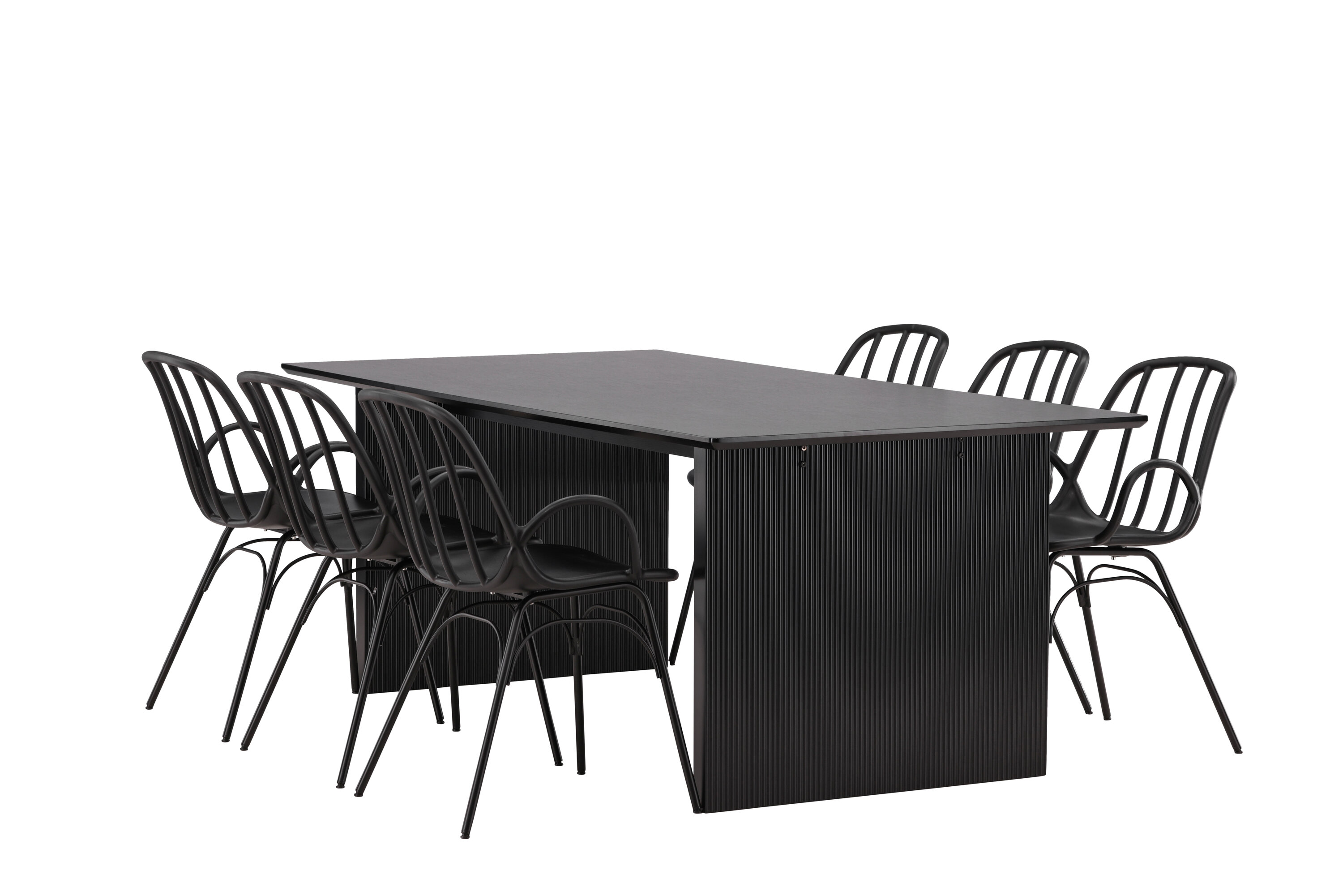 deLOHN Vail, Dyrön Téglalap alakú étkezőgarnitúra