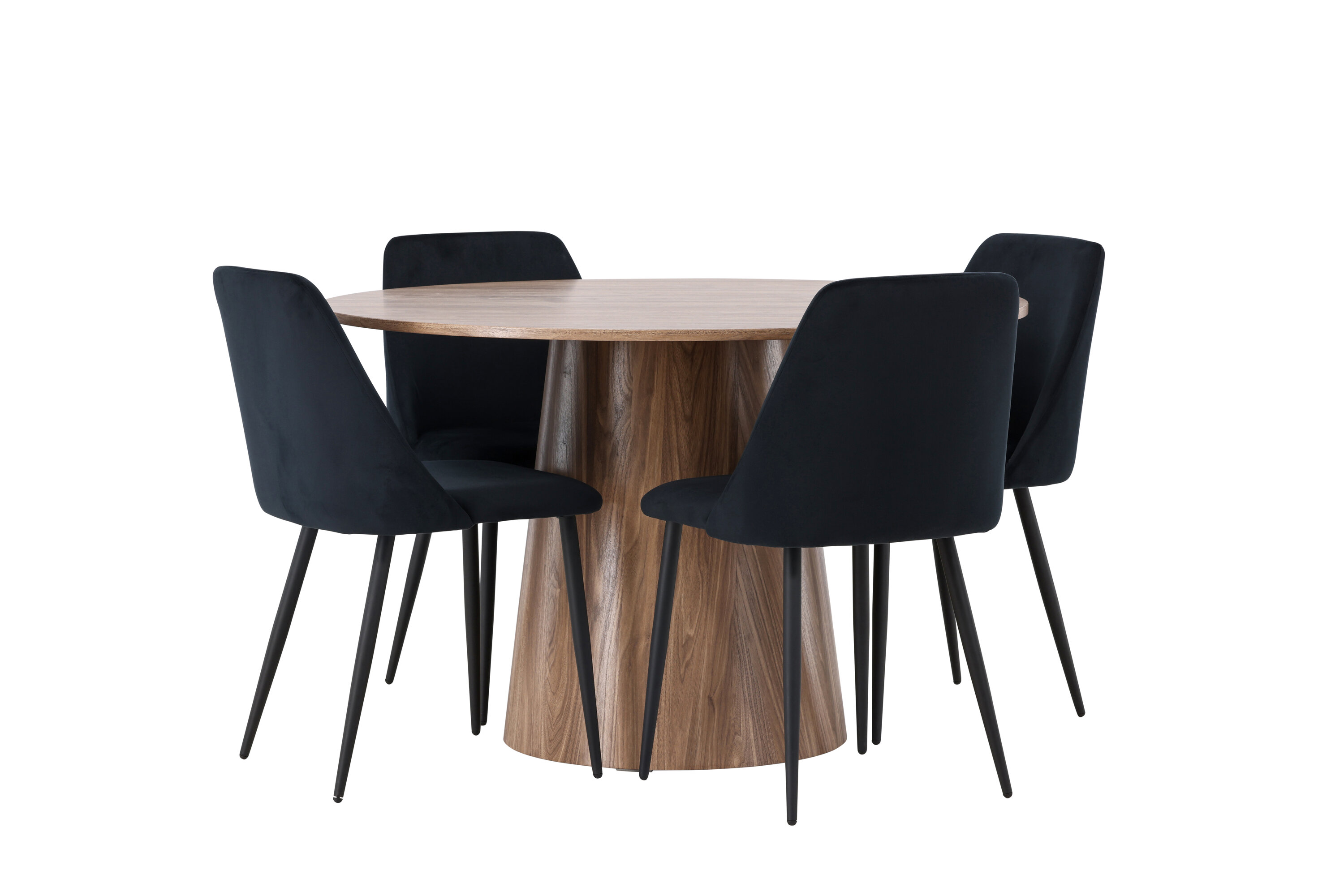 deLOHN Night Kör alakú étkezőgarnitúra