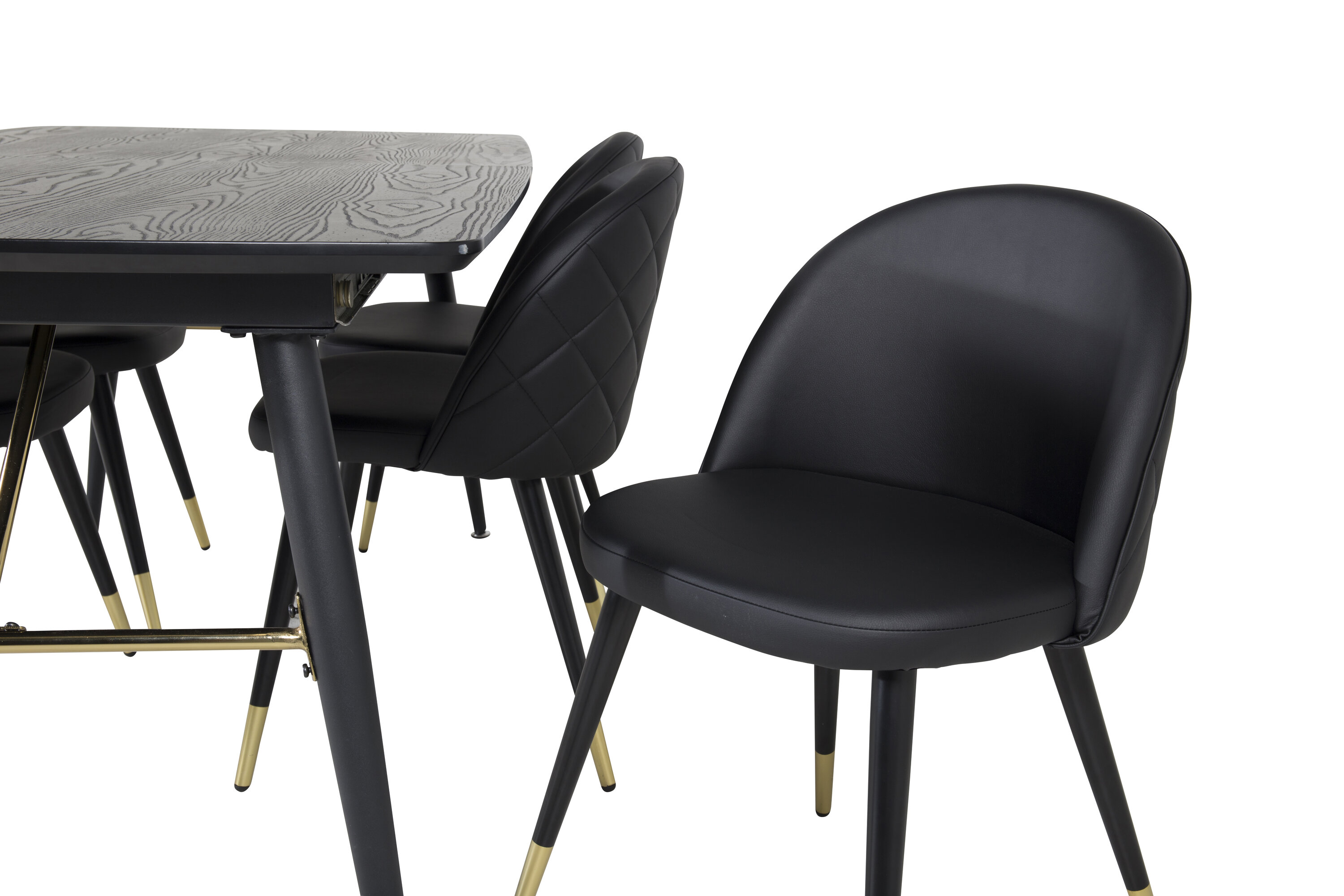 deLOHN Gold, Velvet Téglalap alakú étkezőgarnitúra deLOHN Gold, Velvet Téglalap alakú étkezőgarnitúra