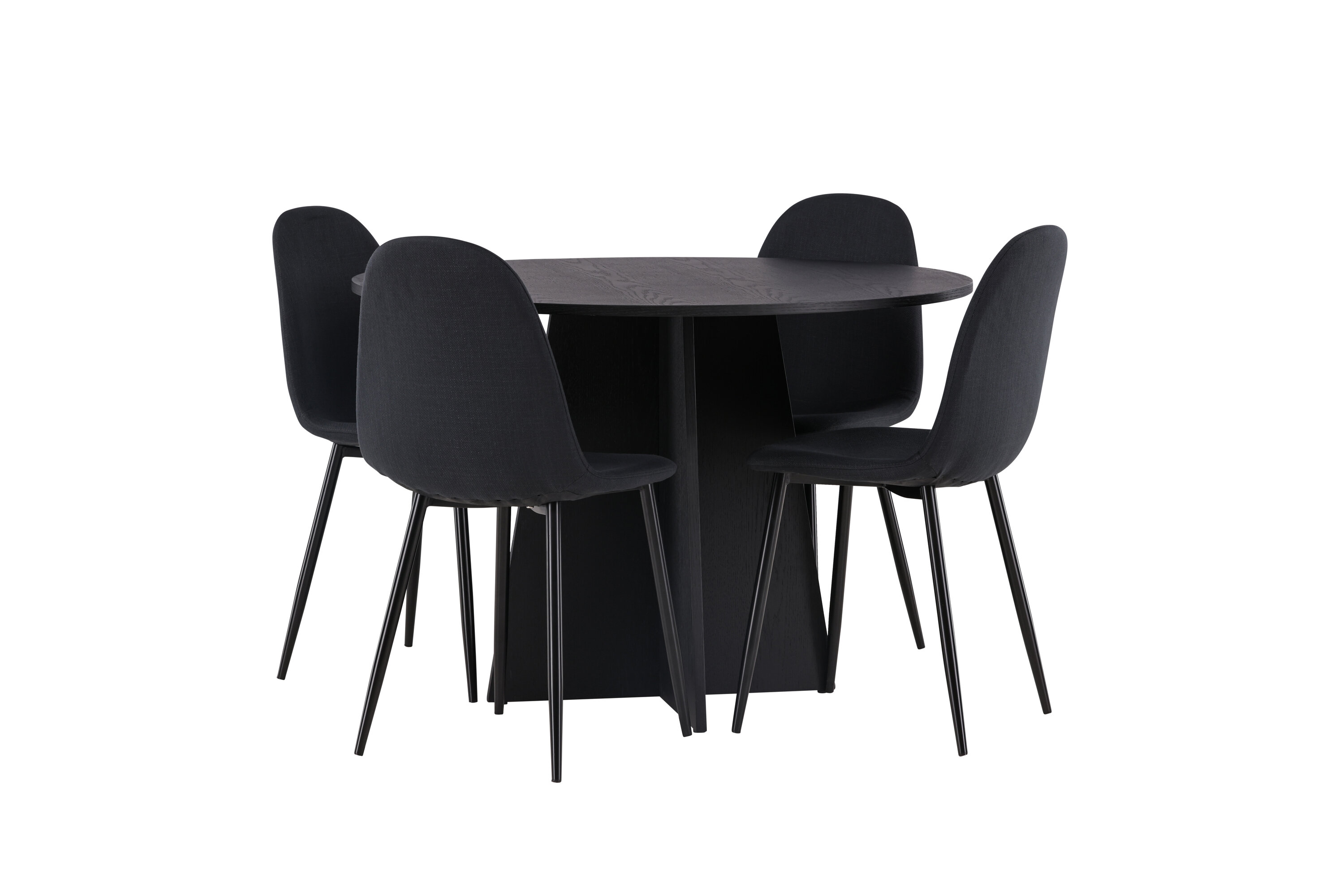 deLOHN Bootcut Round, Polar Kör alakú étkezőgarnitúra