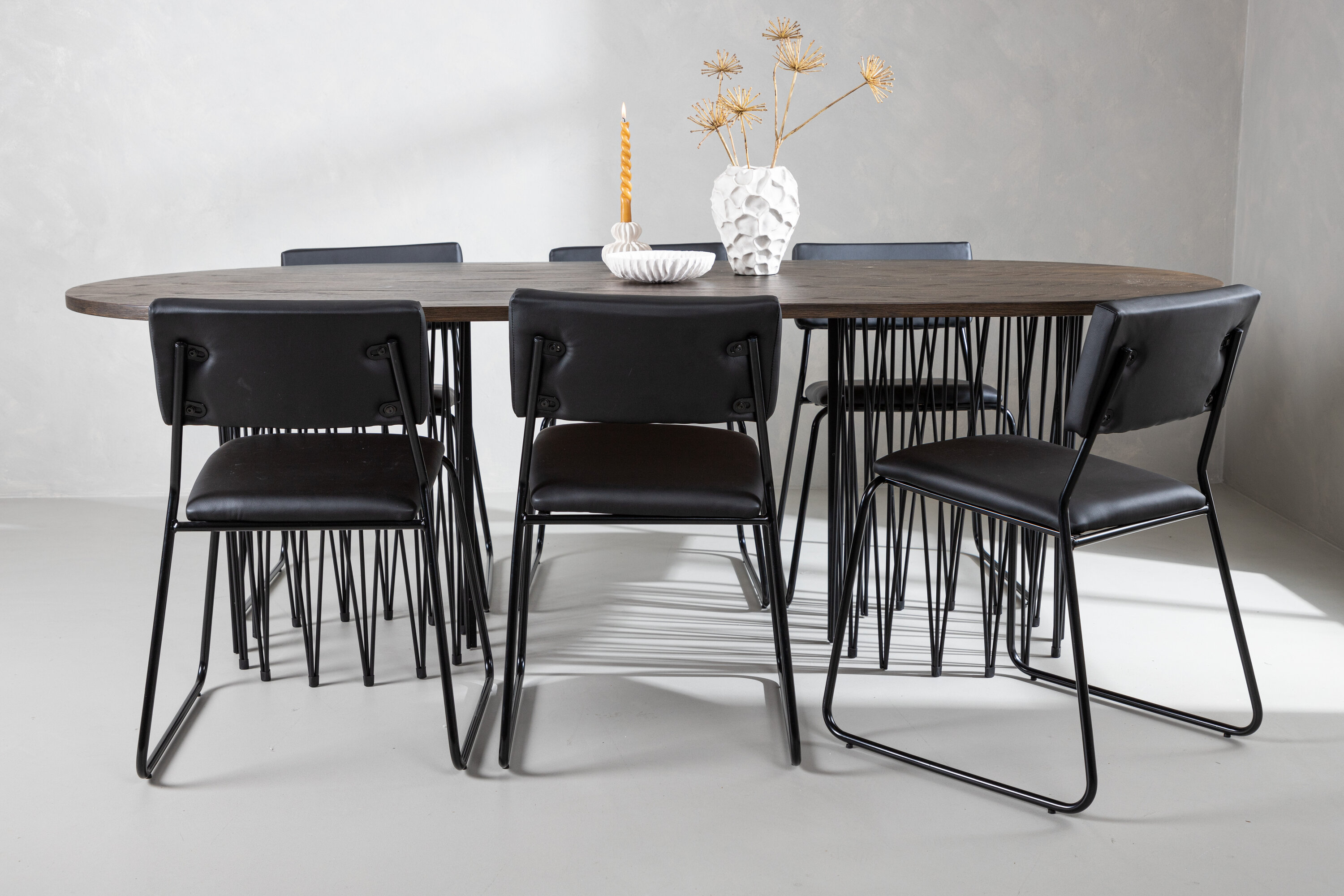 deLOHN Stone oval, Kenth Ovális étkezőgarnitúra