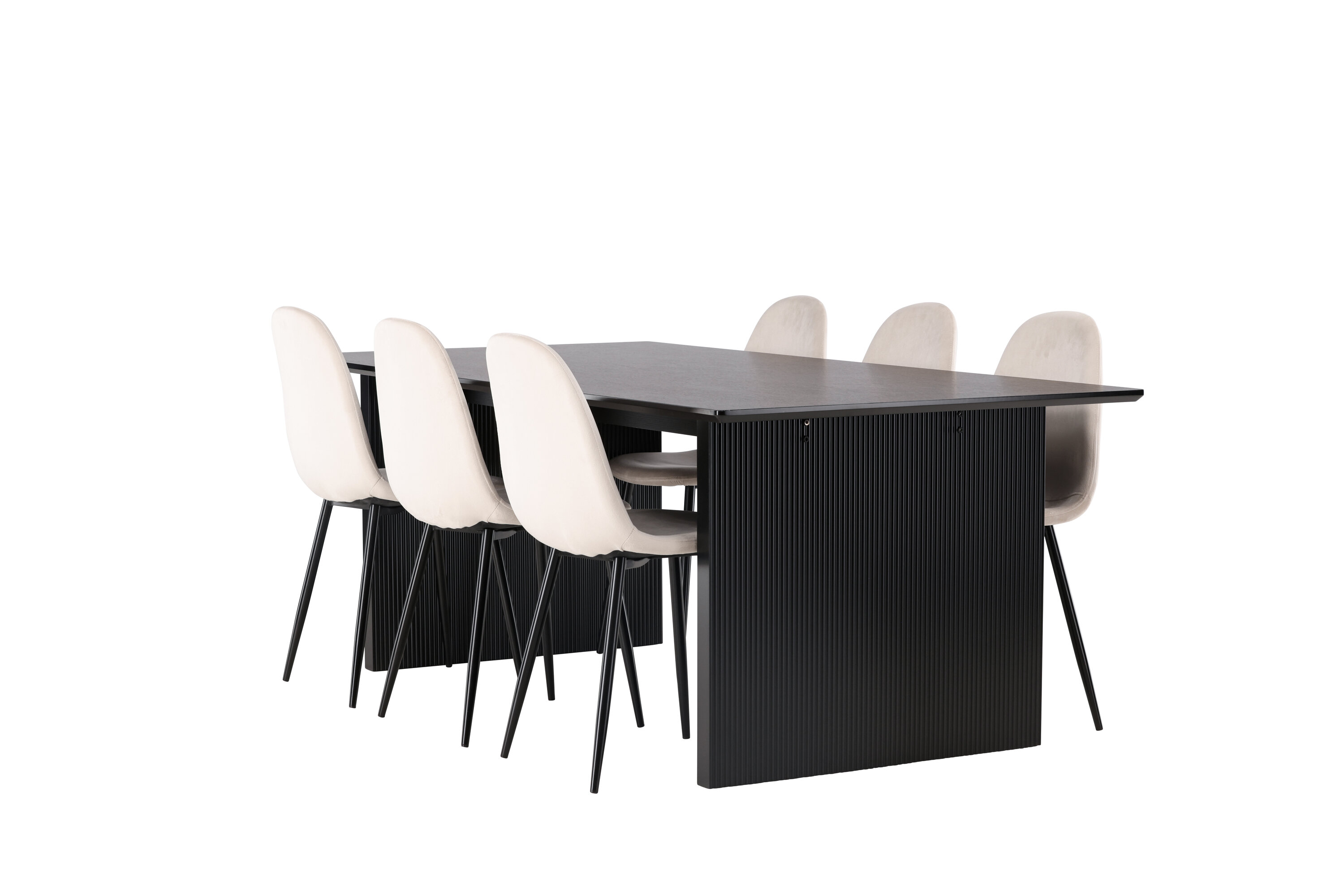 deLOHN Vail, Polar Téglalap alakú étkezőgarnitúra