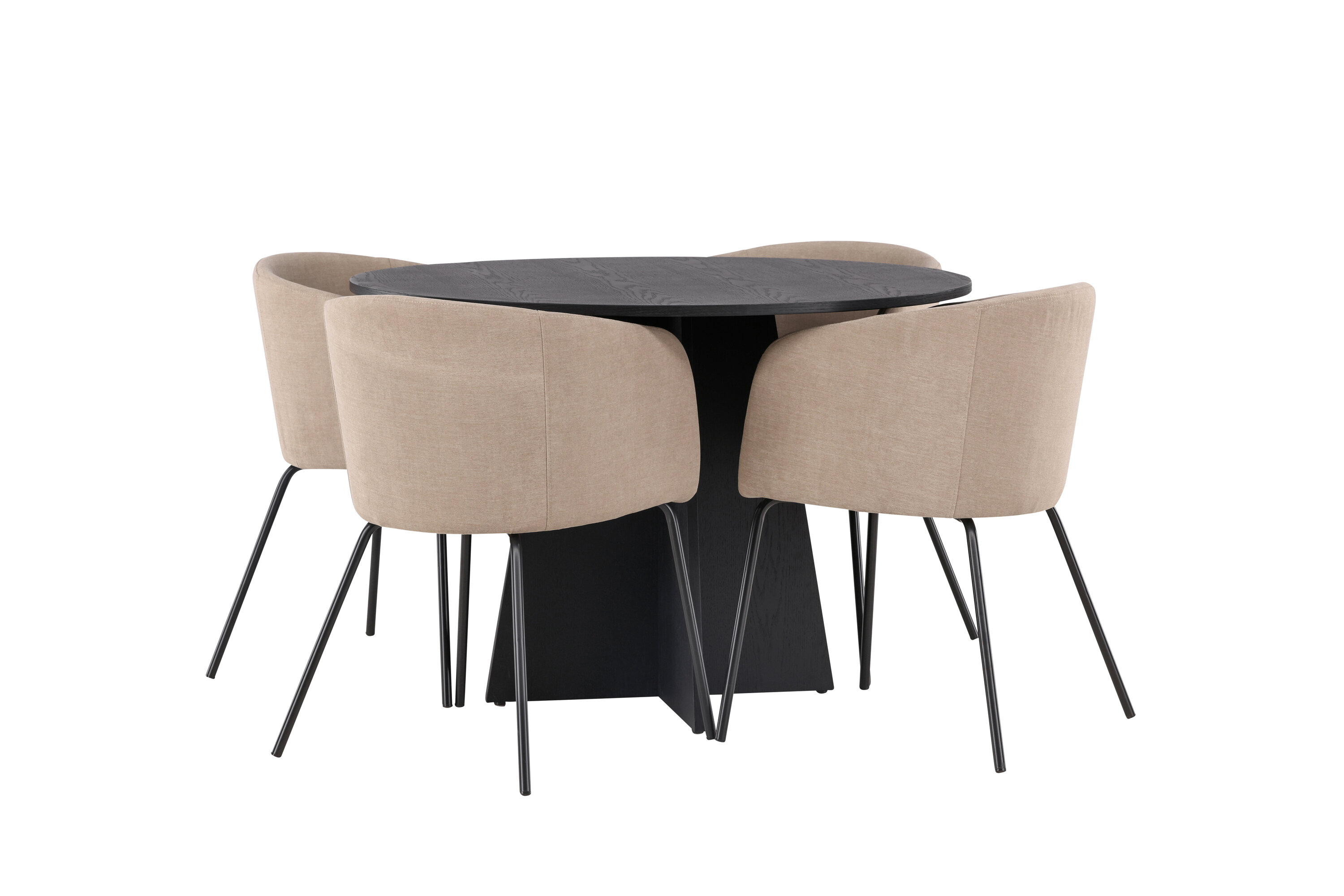 deLOHN Bootcut Round, Berit Kör alakú étkezőgarnitúra