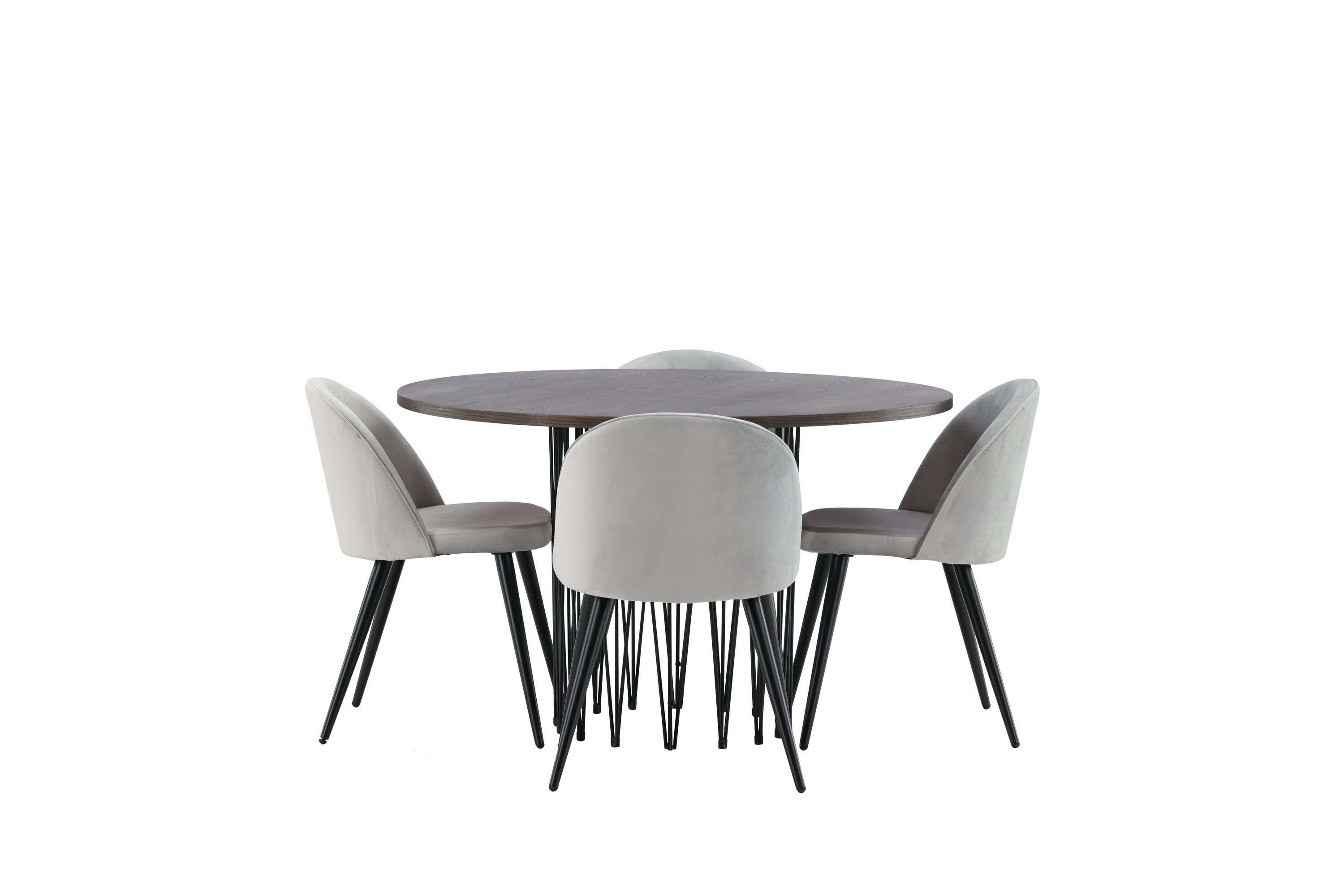 deLOHN Stone round, Velvet Kör alakú étkezőgarnitúra