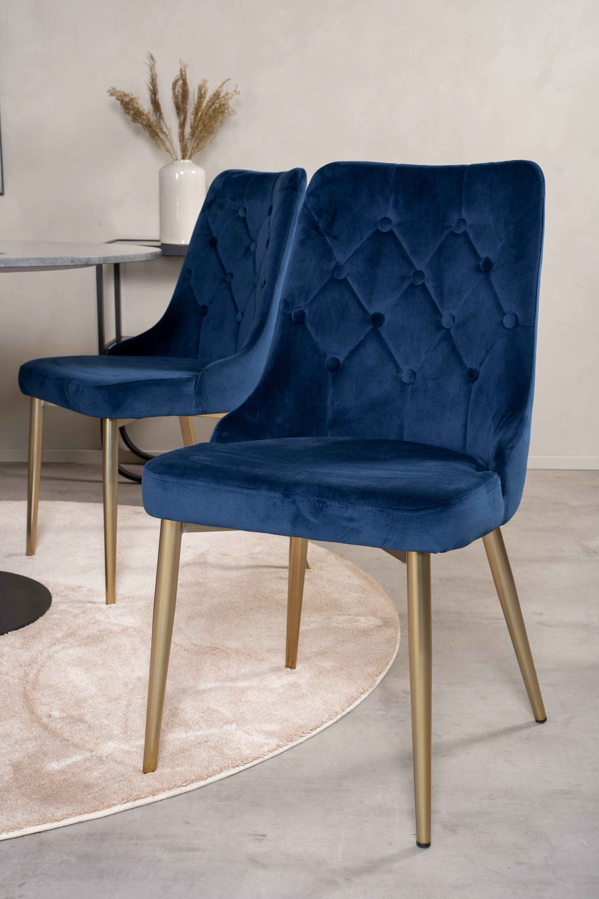 deLOHN Estelle, Velvet Deluxe Kör alakú étkezőgarnitúra