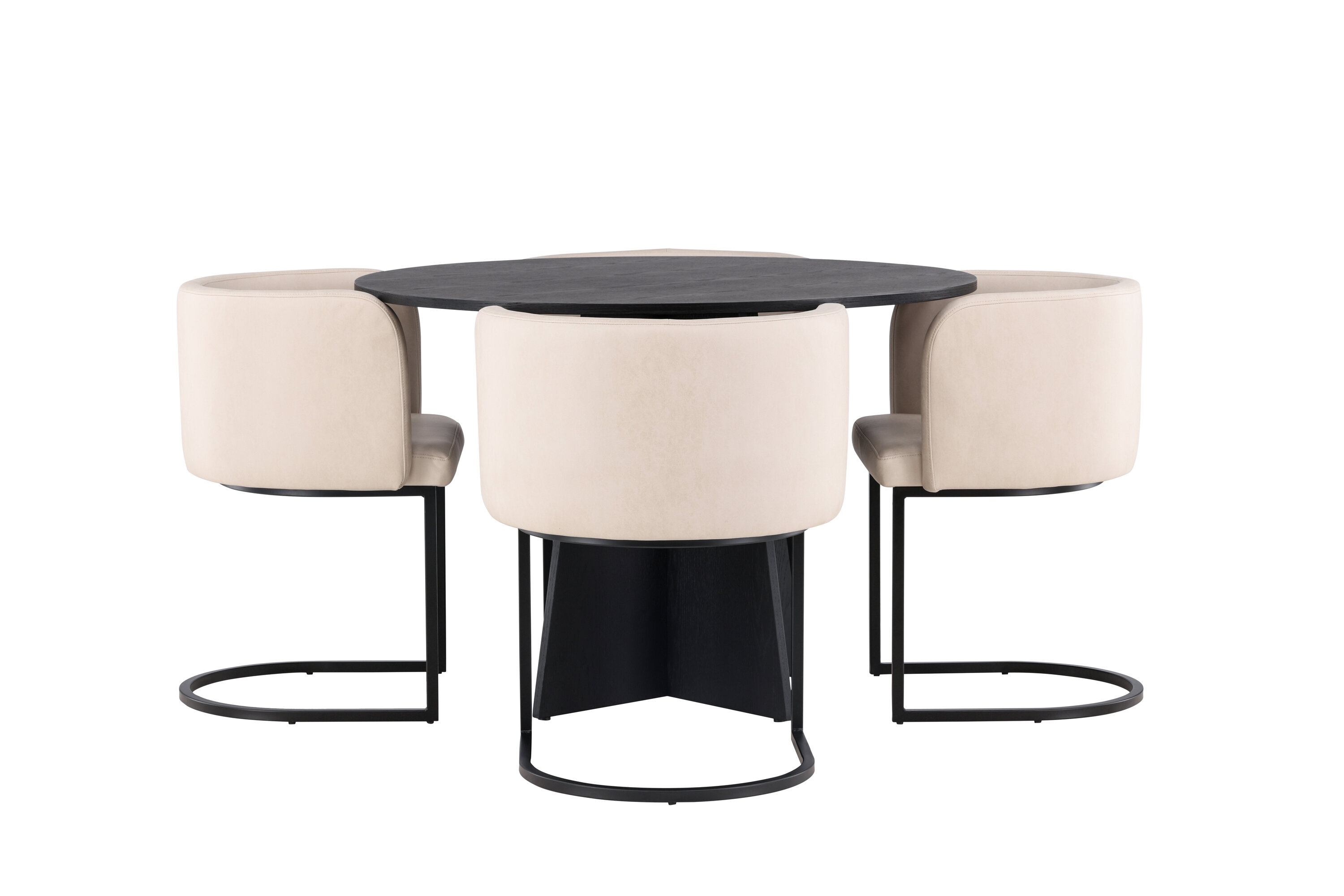 deLOHN Bootcut Oval, Simrishamn Kör alakú étkezőgarnitúra