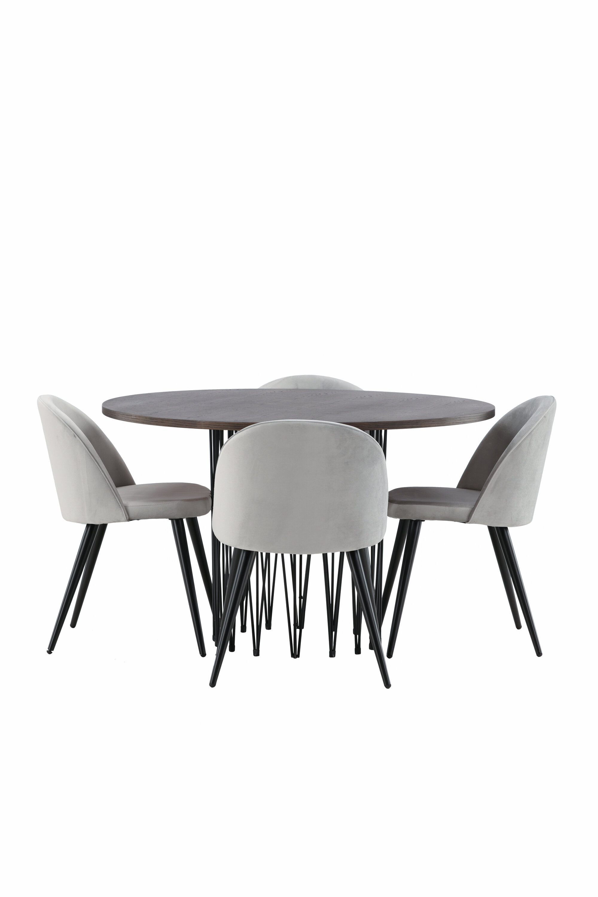 deLOHN Stone round, Velvet Kör alakú étkezőgarnitúra