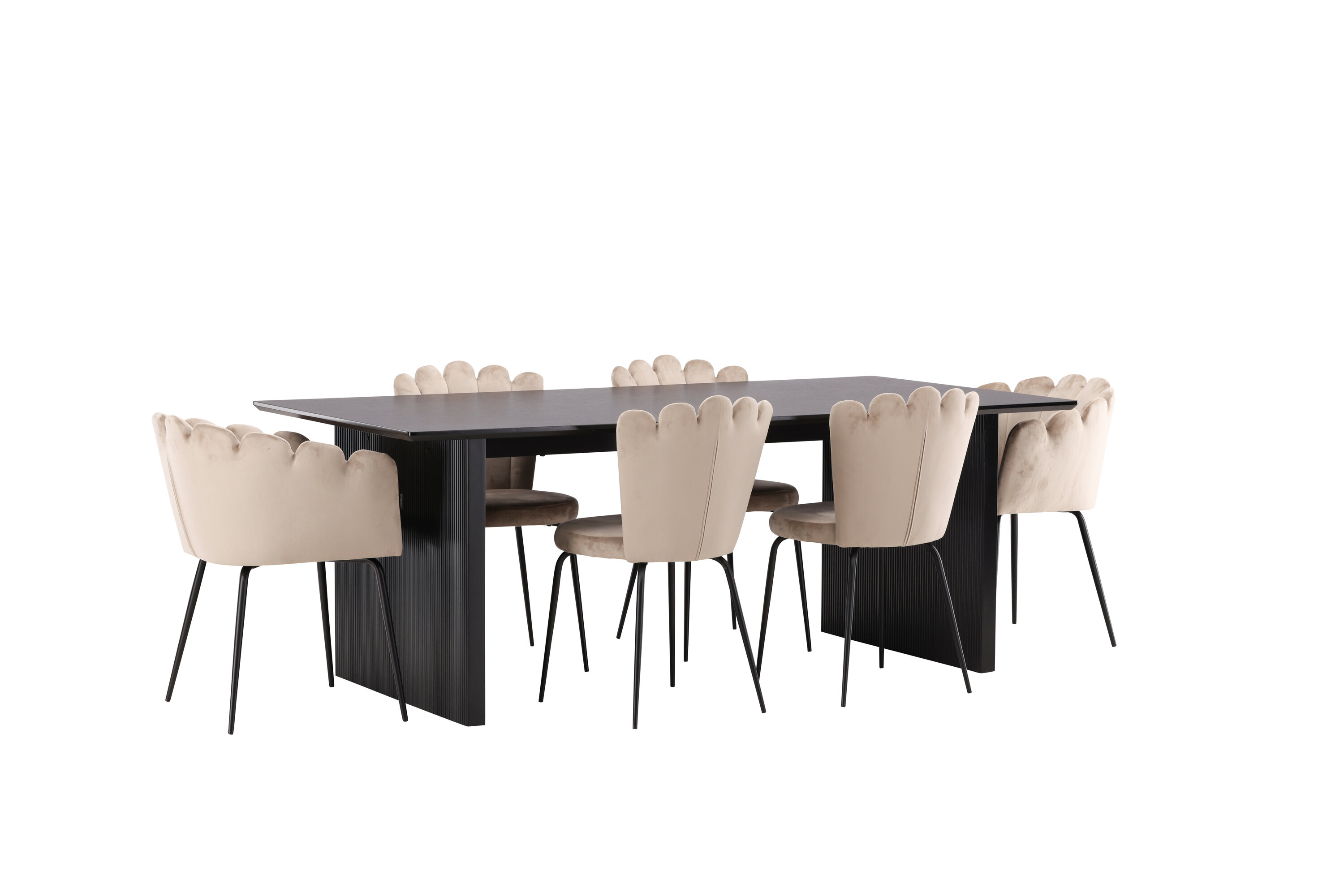 deLOHN Vail, Limhamn Téglalap alakú étkezőgarnitúra