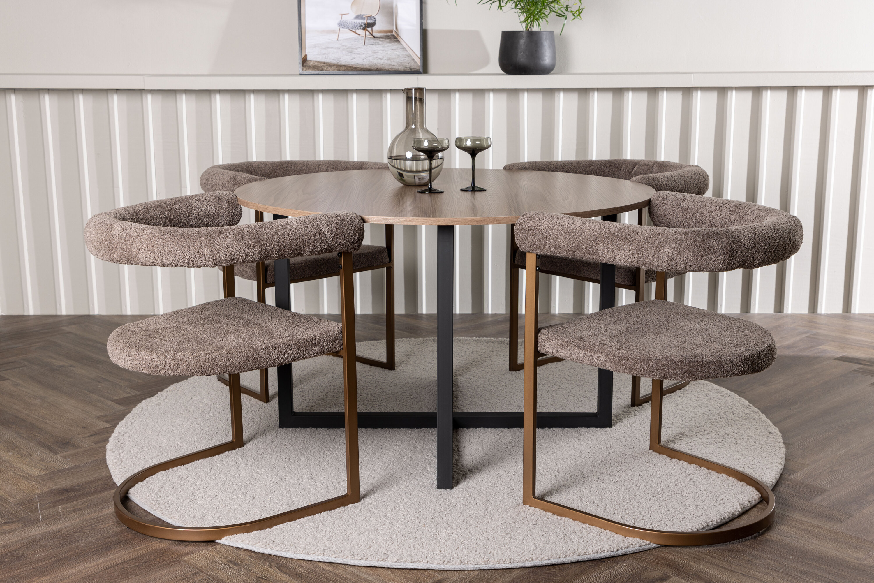 deLOHN Morning Kör alakú étkezőgarnitúra