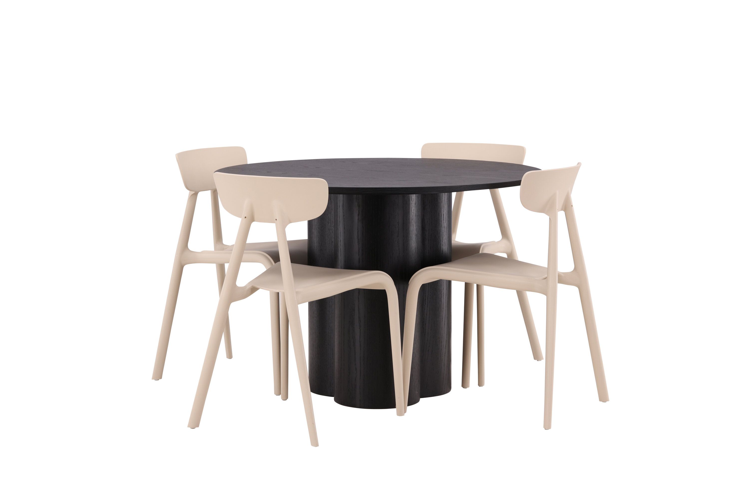 deLOHN Olivia, Ursholmen Kör alakú étkezőgarnitúra