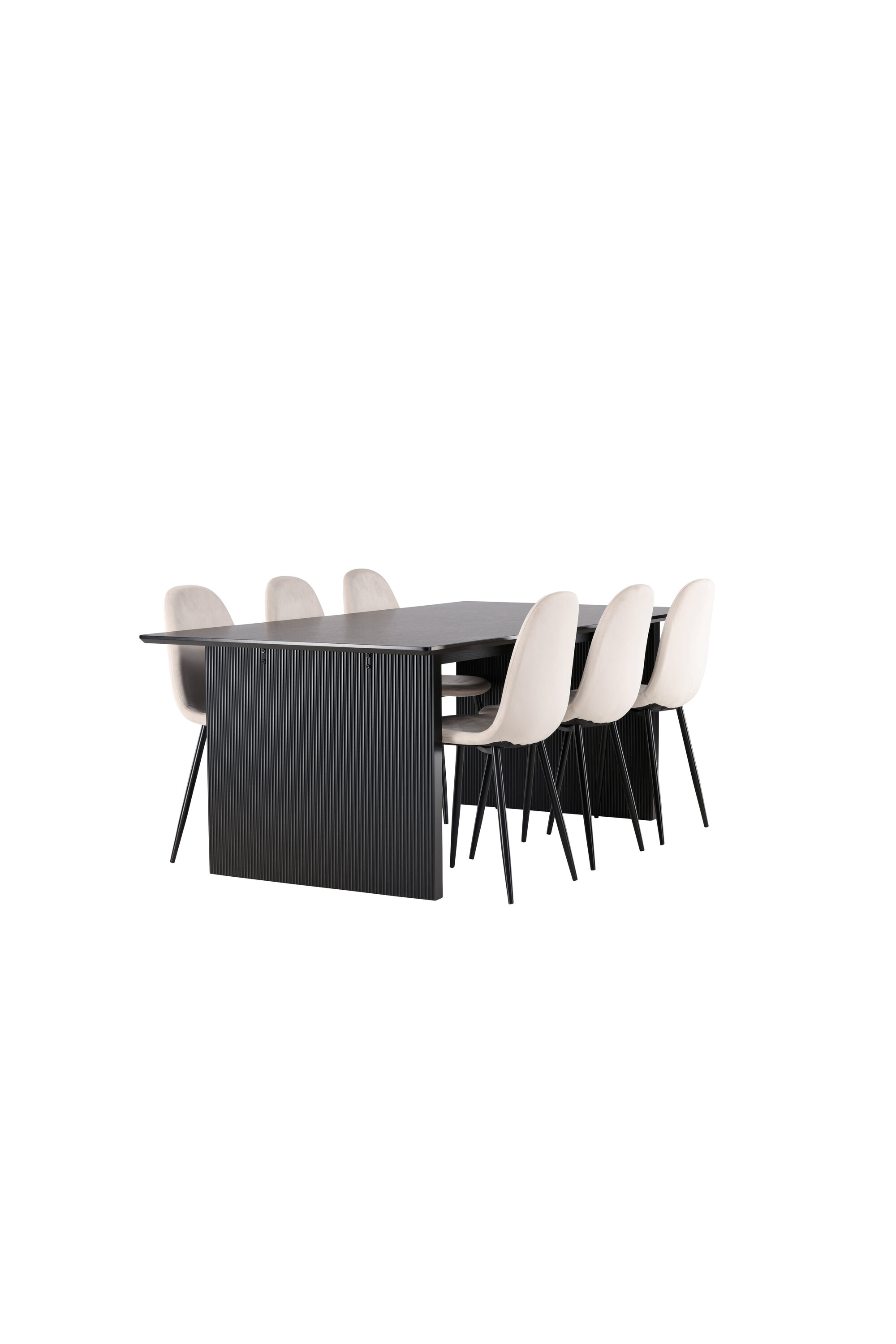 deLOHN Vail, Polar Téglalap alakú étkezőgarnitúra