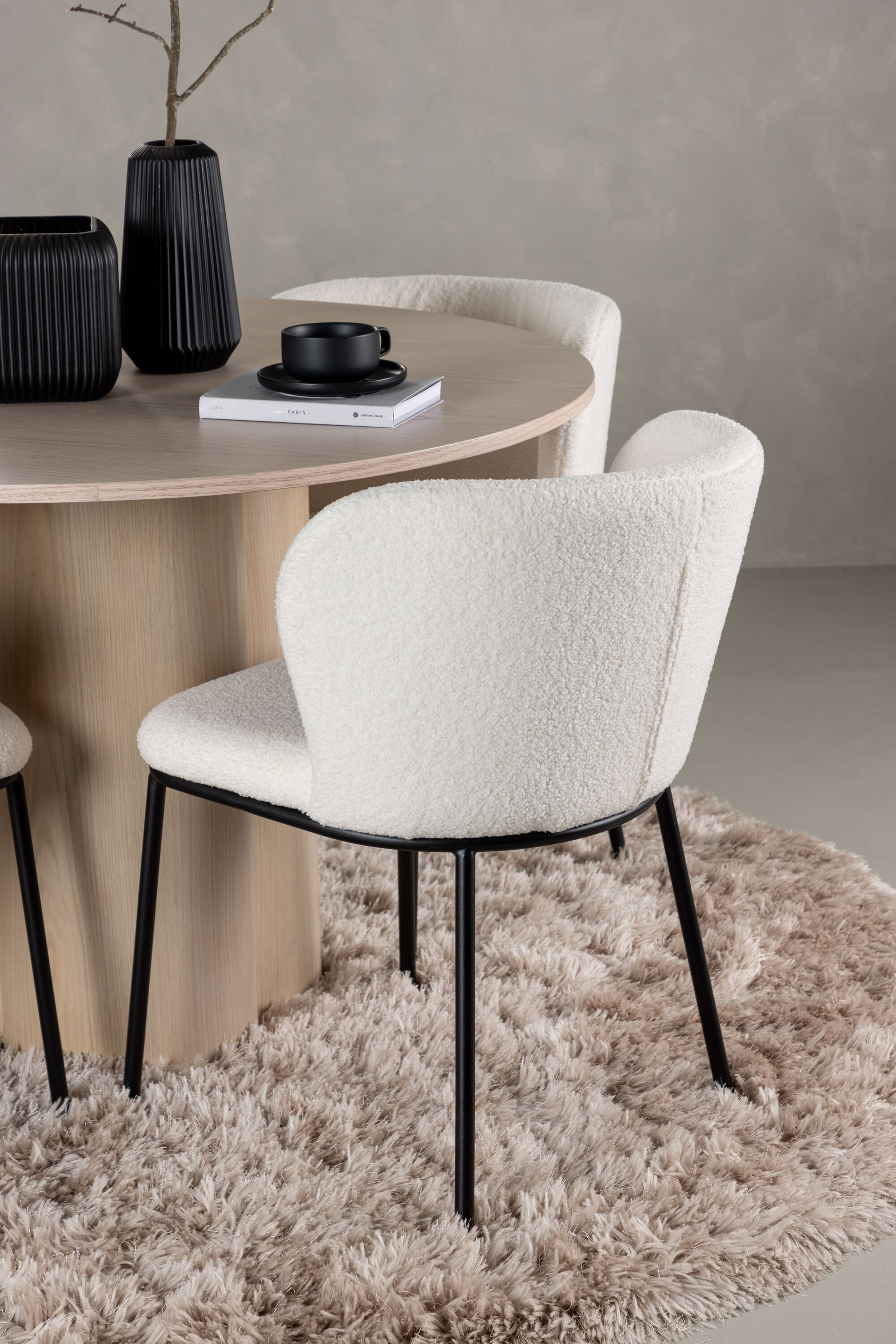 deLOHN Edina Kör alakú étkezőgarnitúra