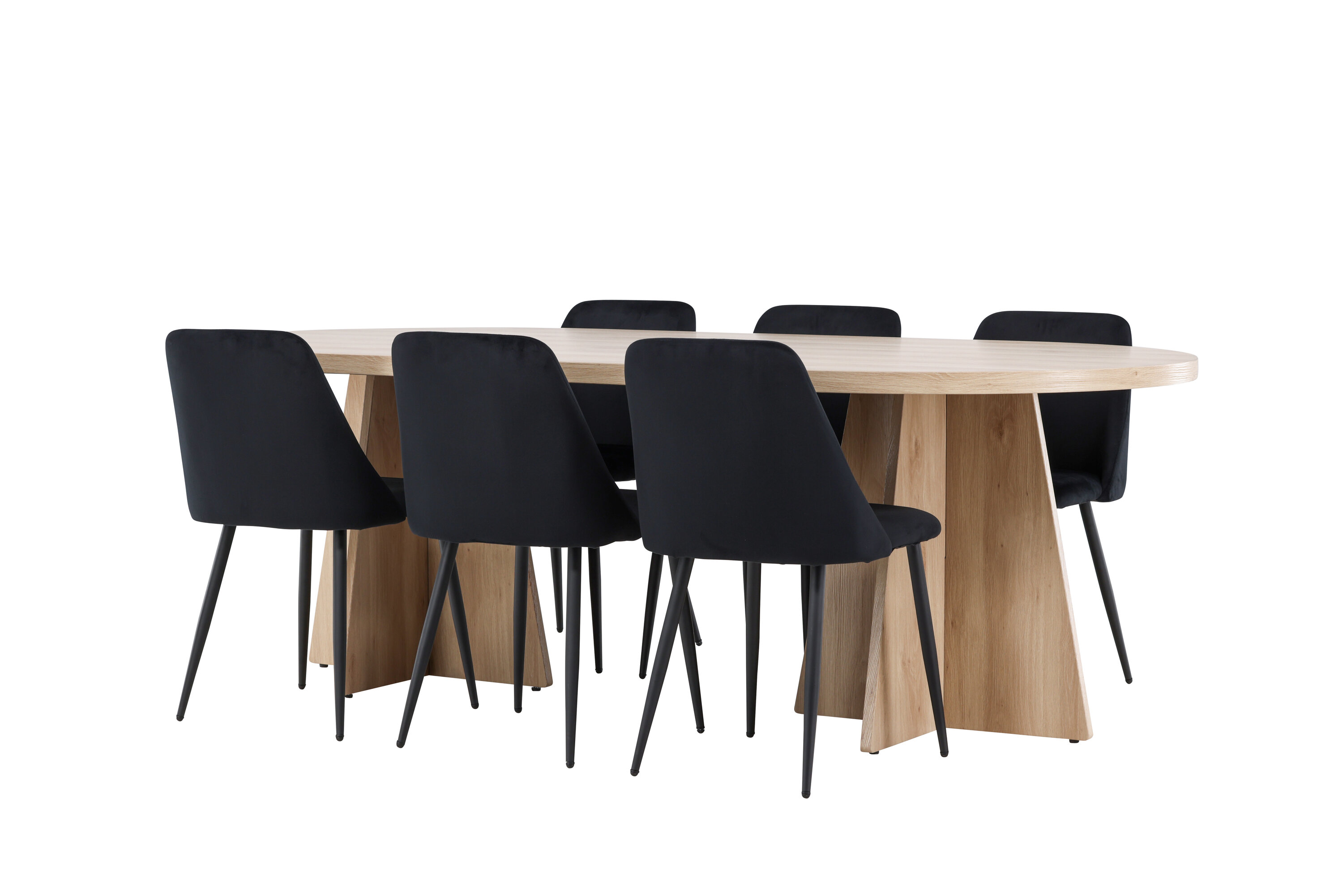 deLOHN Bootcut, Night Ovális étkezőgarnitúra