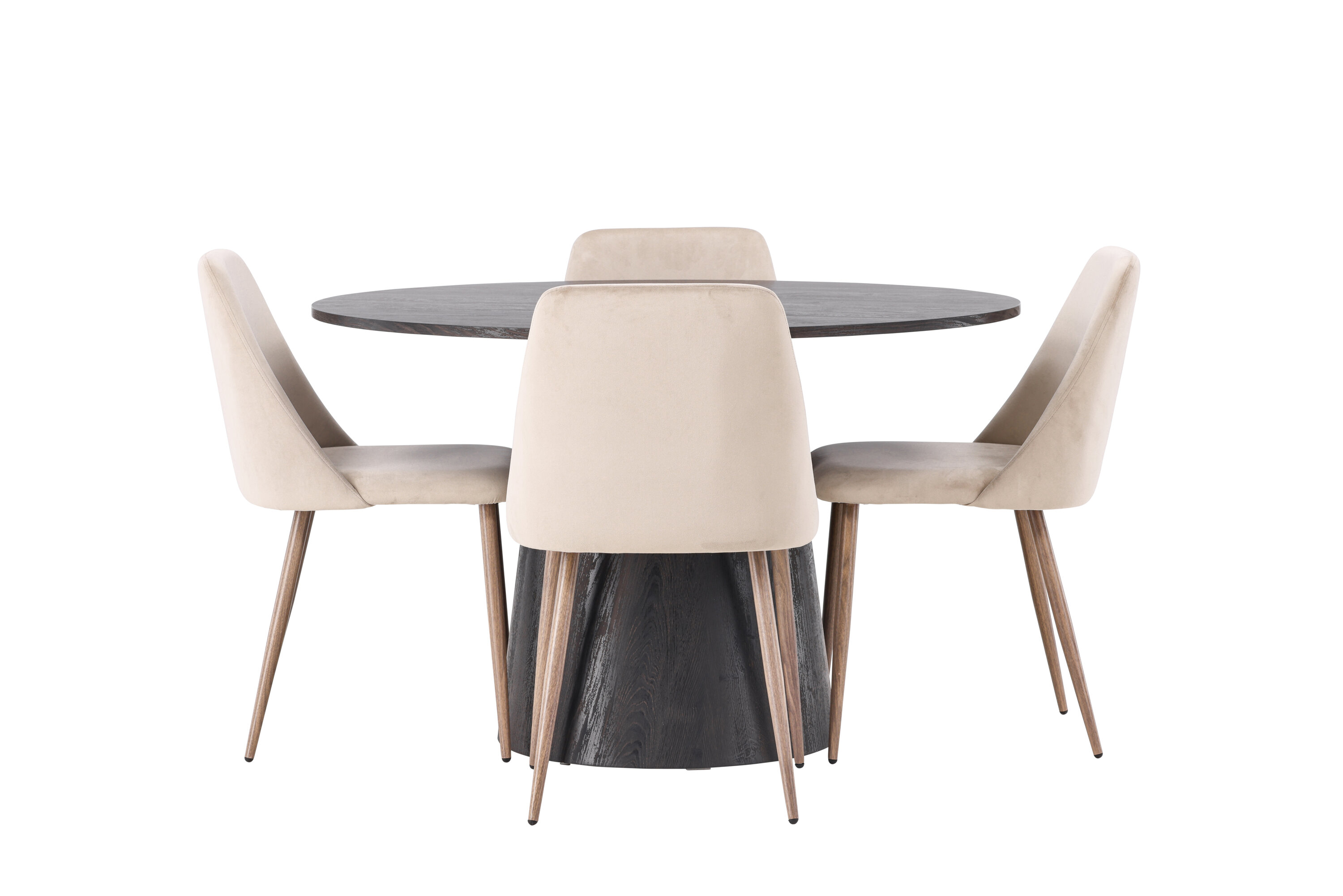 deLOHN Night Kör alakú étkezőgarnitúra