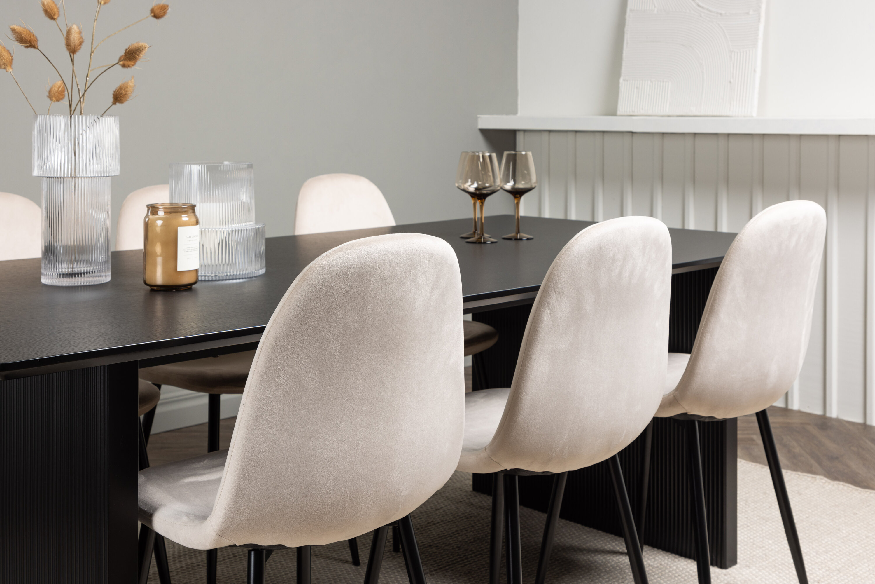 deLOHN Vail, Polar Téglalap alakú étkezőgarnitúra