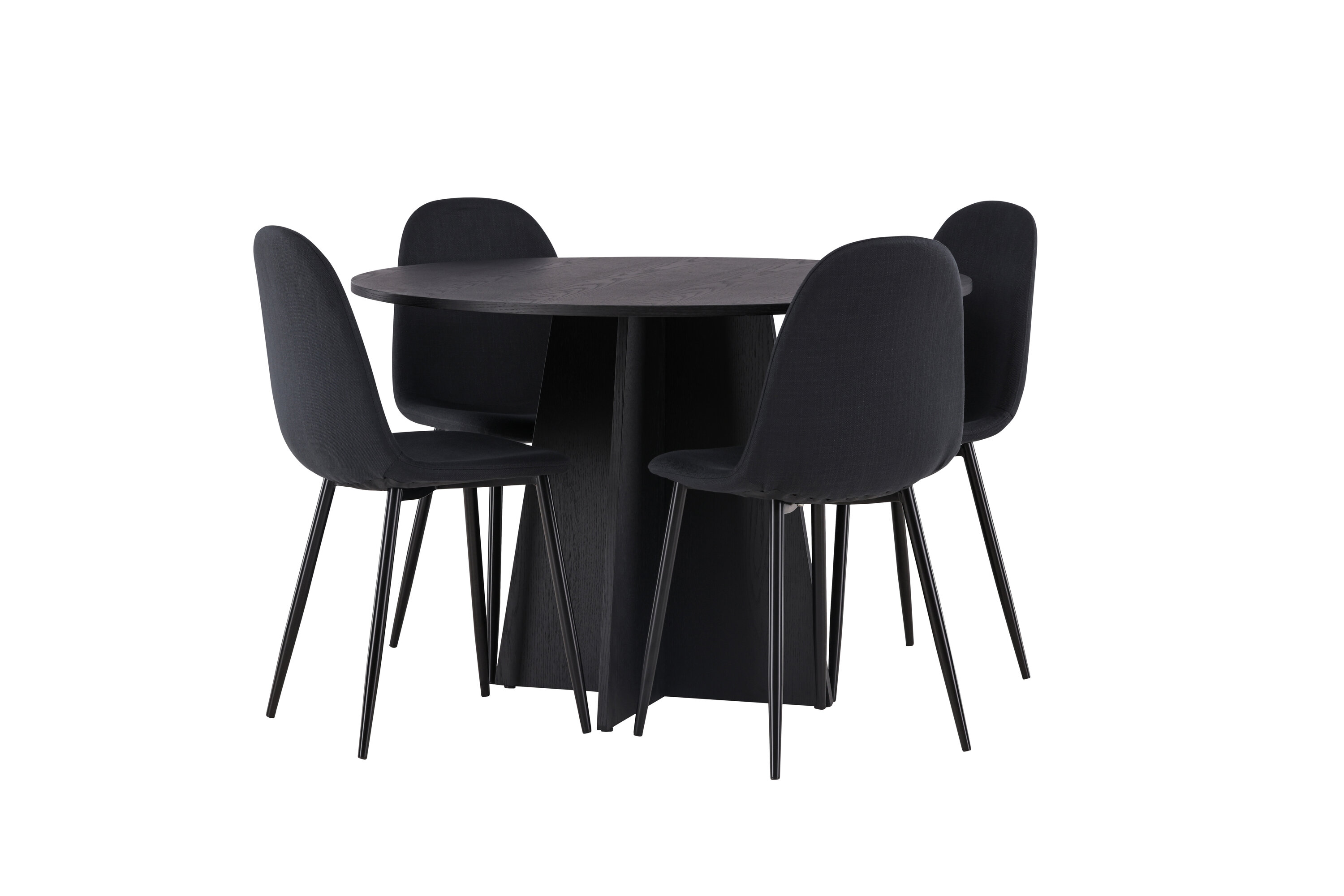 deLOHN Bootcut Round, Polar Kör alakú étkezőgarnitúra