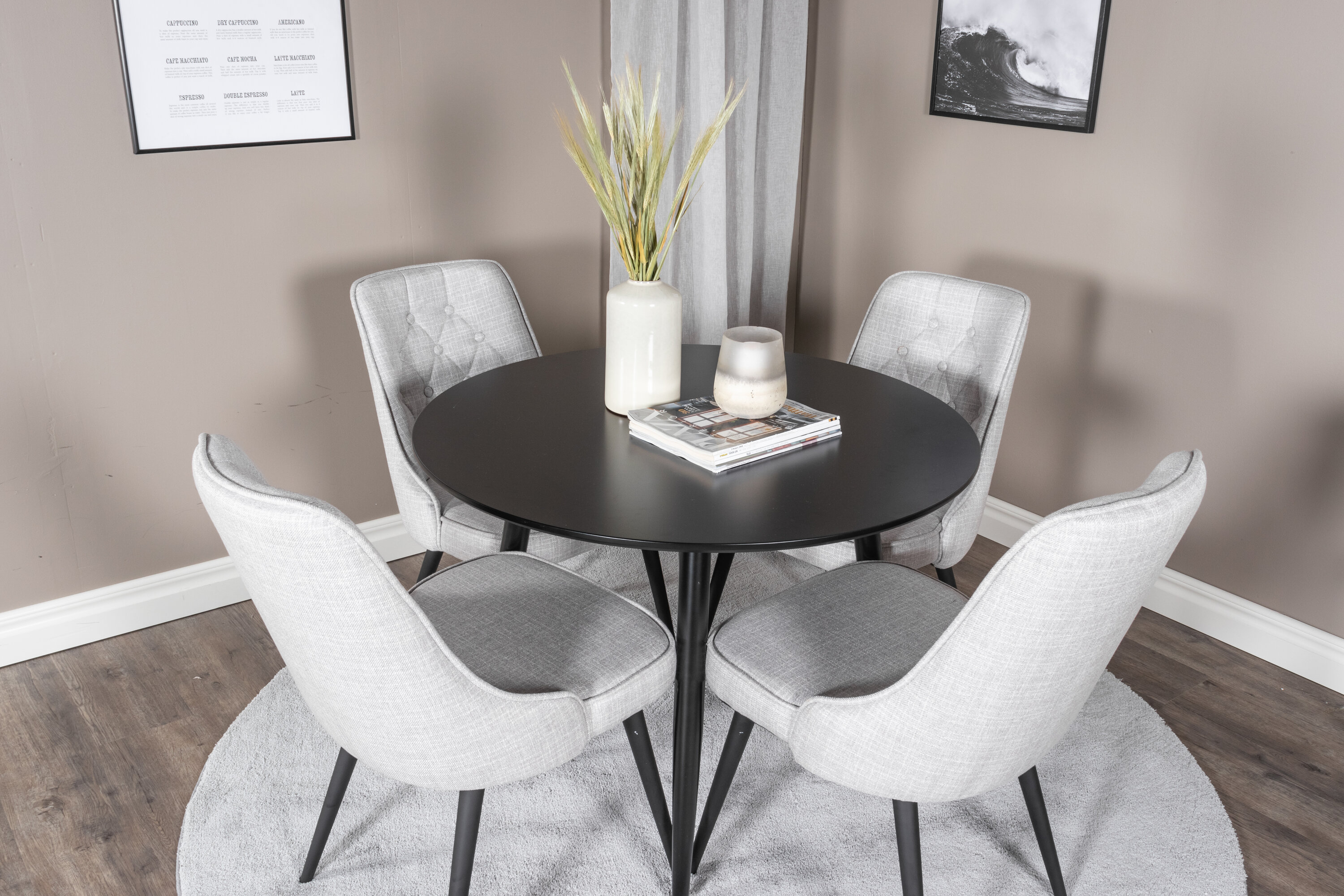 deLOHN Velvet Deluxe, Plaza Kör alakú étkezőgarnitúra