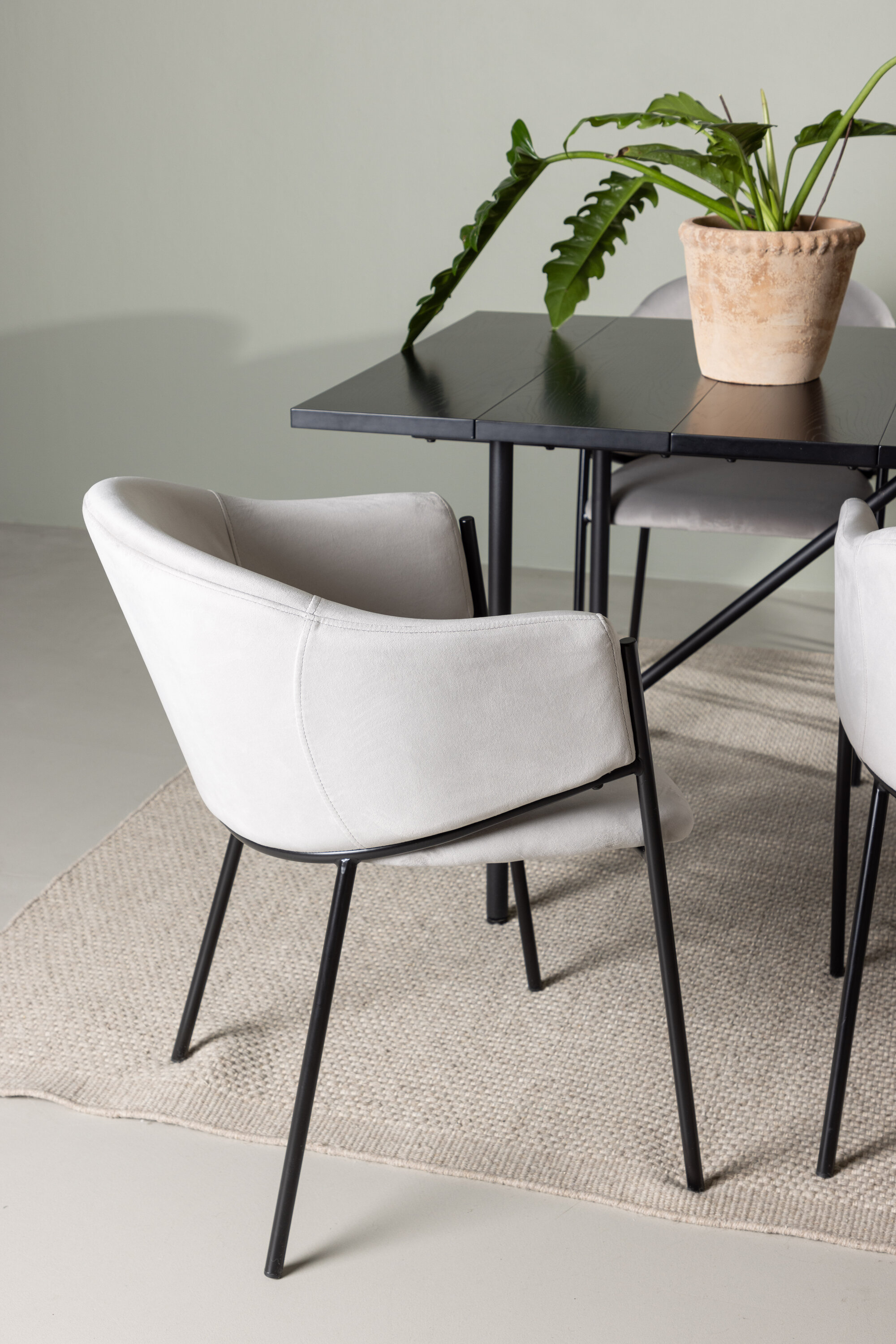 deLOHN Evelina Téglalap alakú étkezőgarnitúra