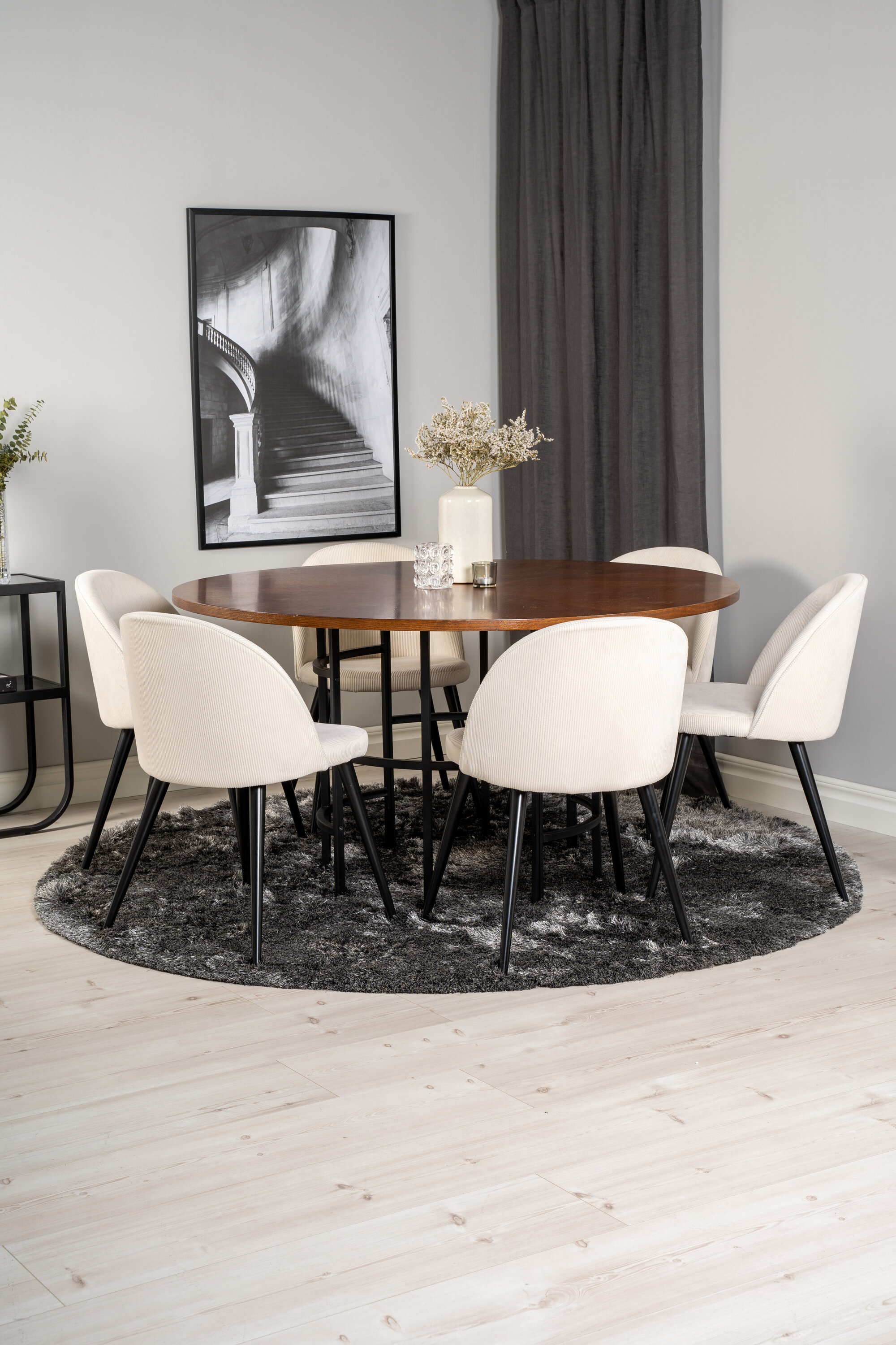 deLOHN Copenhagen, Velvet Kör alakú étkezőgarnitúra deLOHN Copenhagen, Velvet Kör alakú étkezőgarnitúra