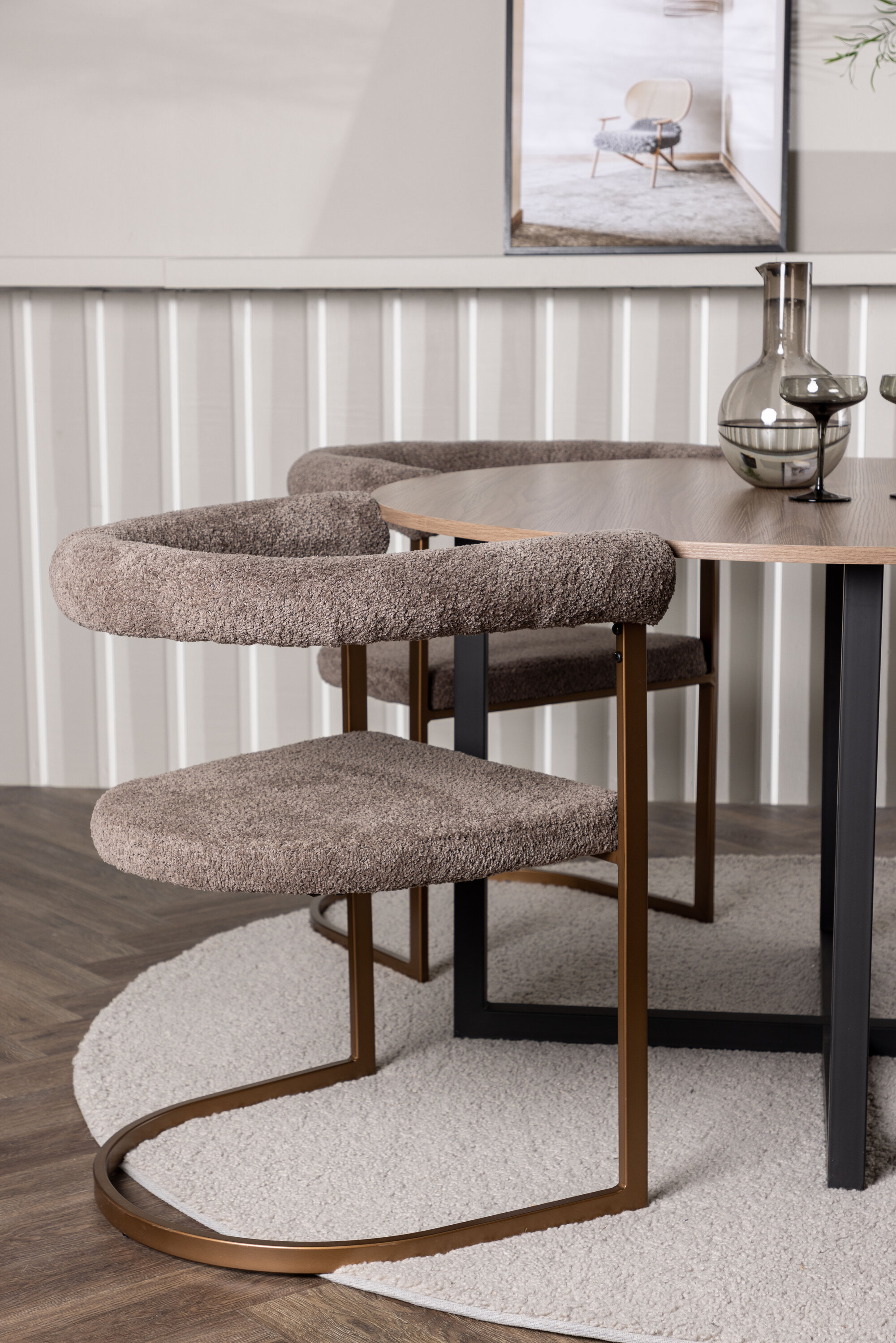 deLOHN Morning Kör alakú étkezőgarnitúra