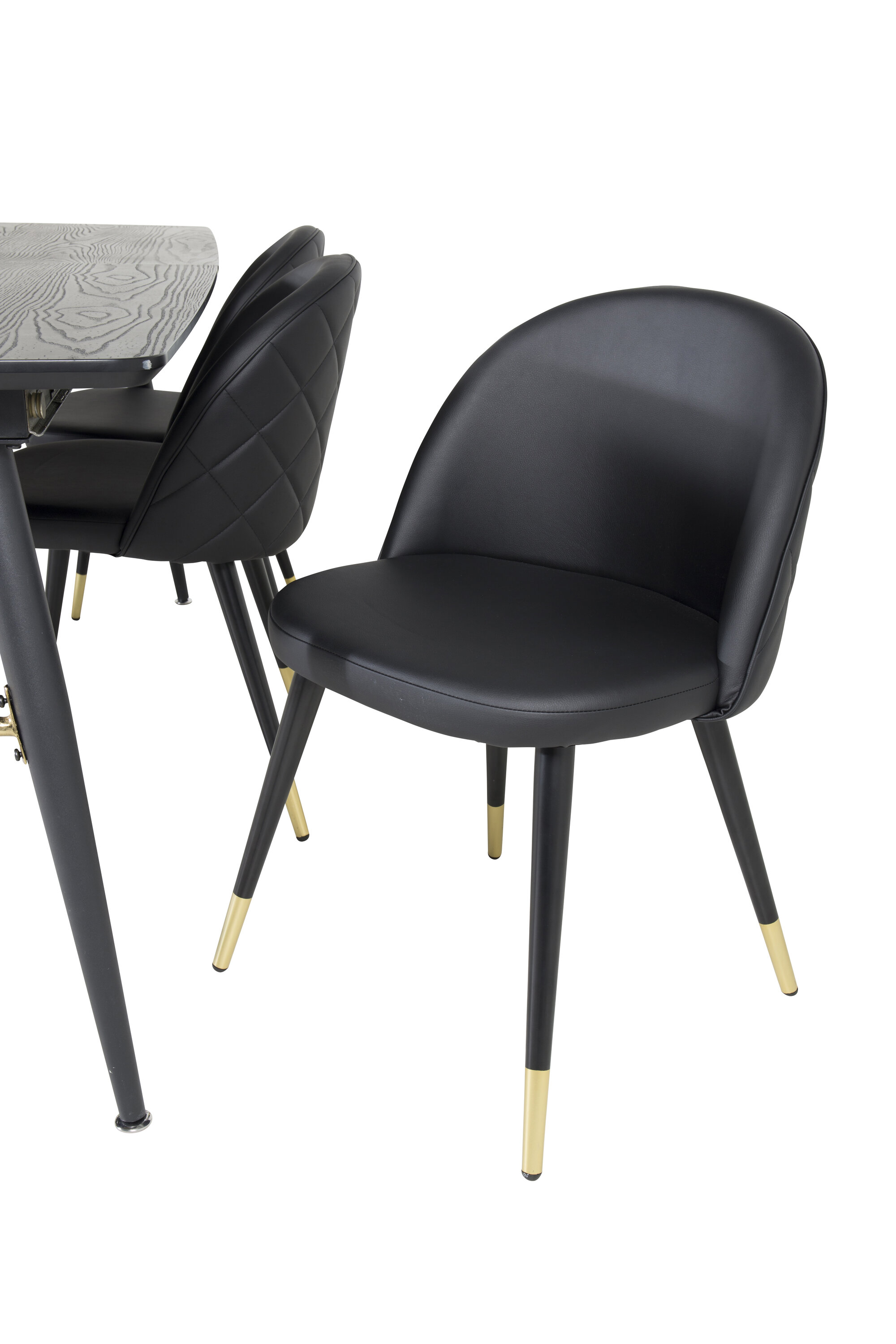 deLOHN Gold, Velvet Téglalap alakú étkezőgarnitúra deLOHN Gold, Velvet Téglalap alakú étkezőgarnitúra