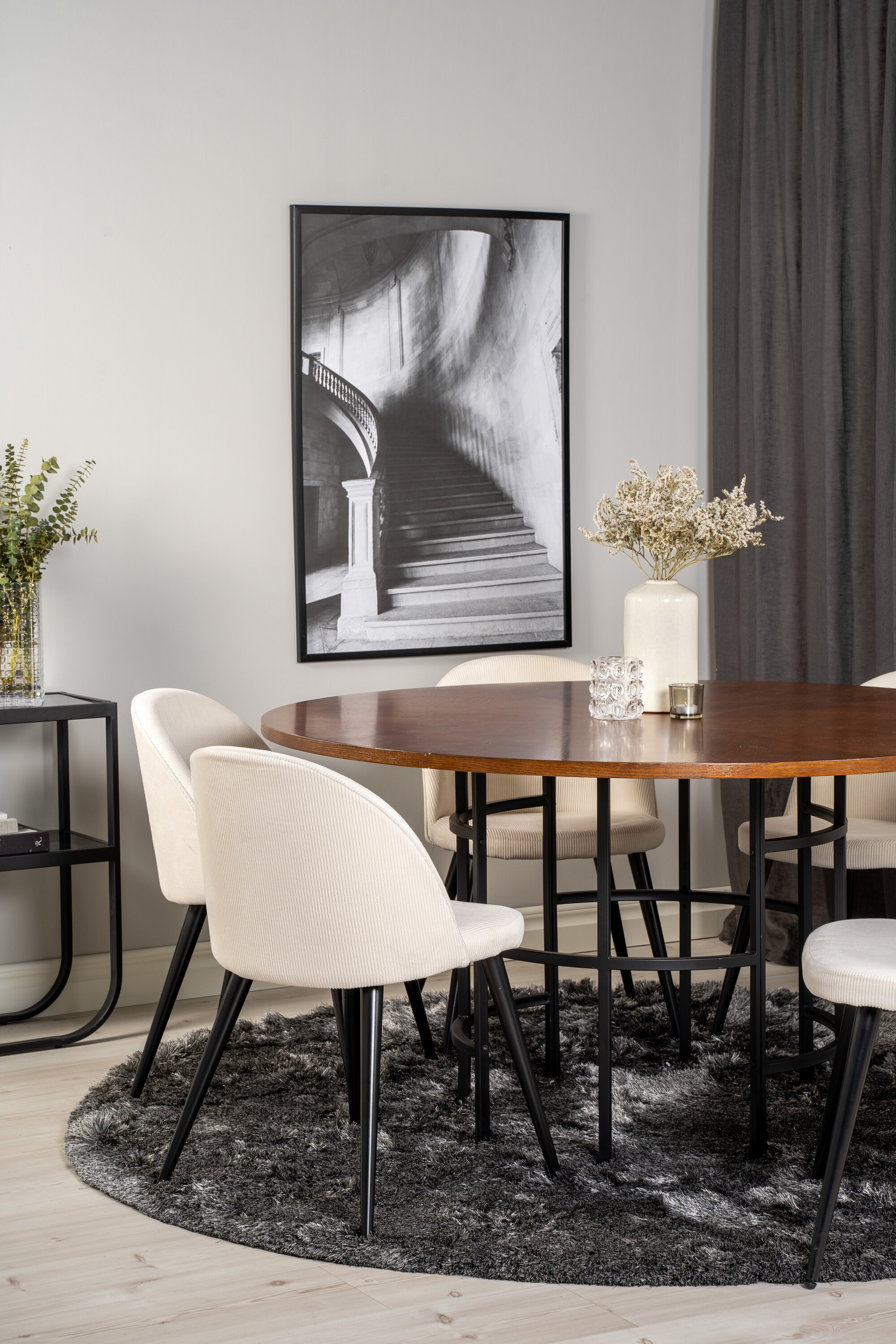 deLOHN Copenhagen, Velvet Kör alakú étkezőgarnitúra deLOHN Copenhagen, Velvet Kör alakú étkezőgarnitúra