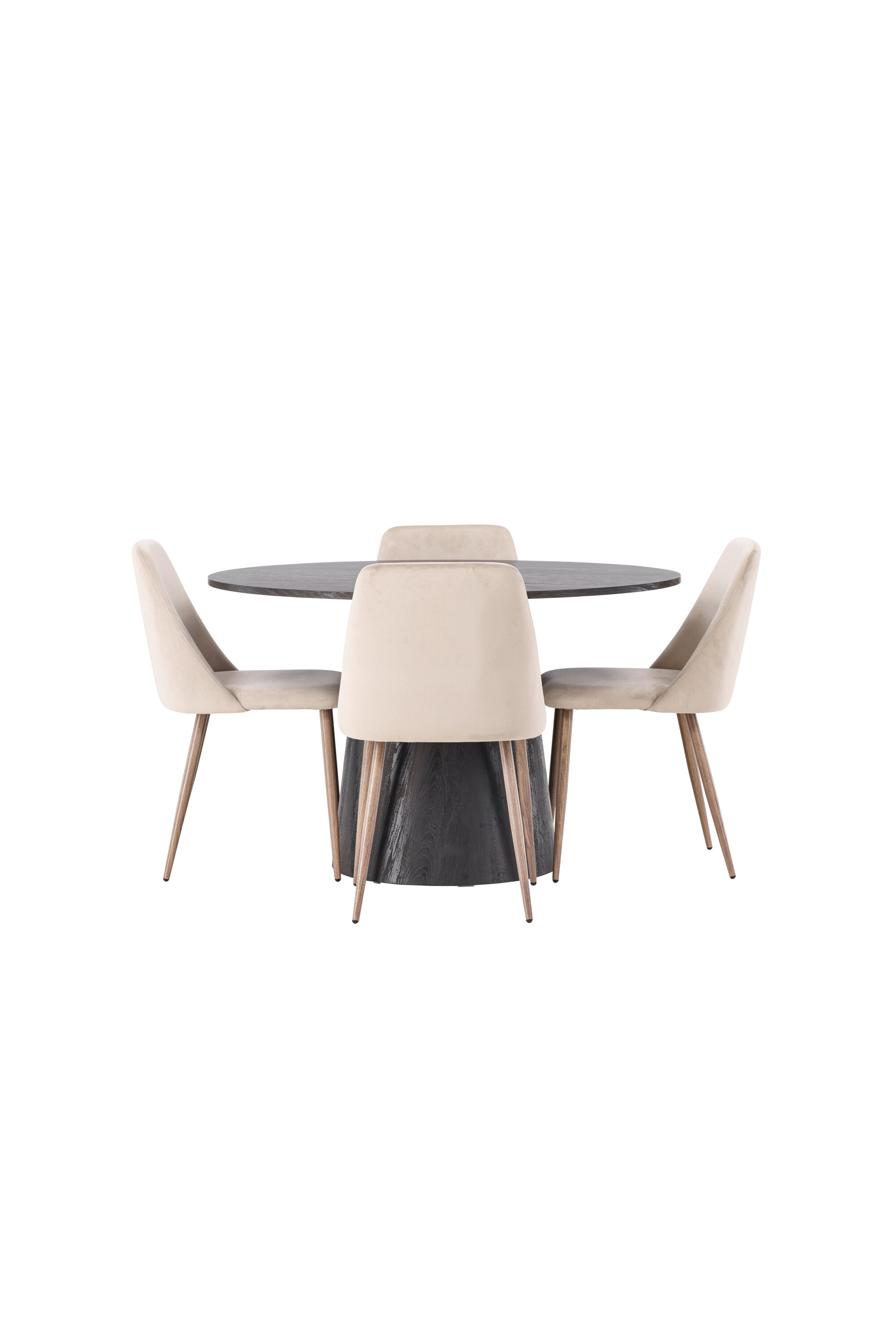 deLOHN Night Kör alakú étkezőgarnitúra